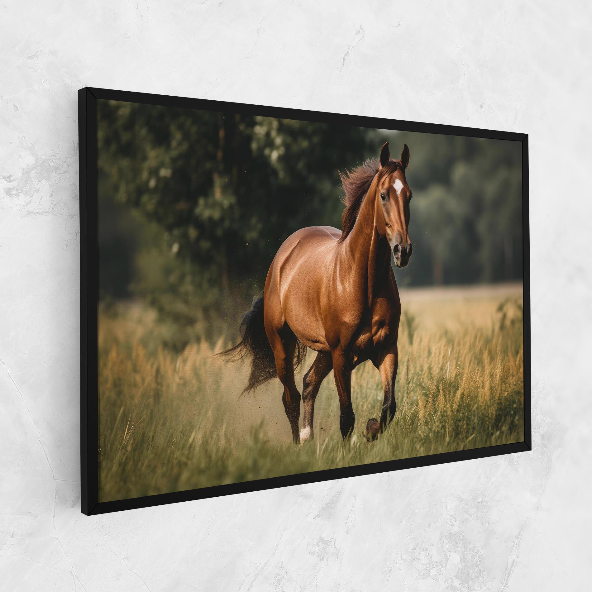 Vászonkép Wild Horse Running mockup 1