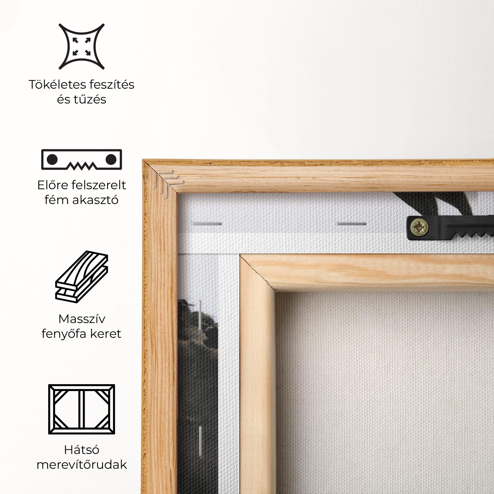 Vászonkép Big Ear Horse mockup 5