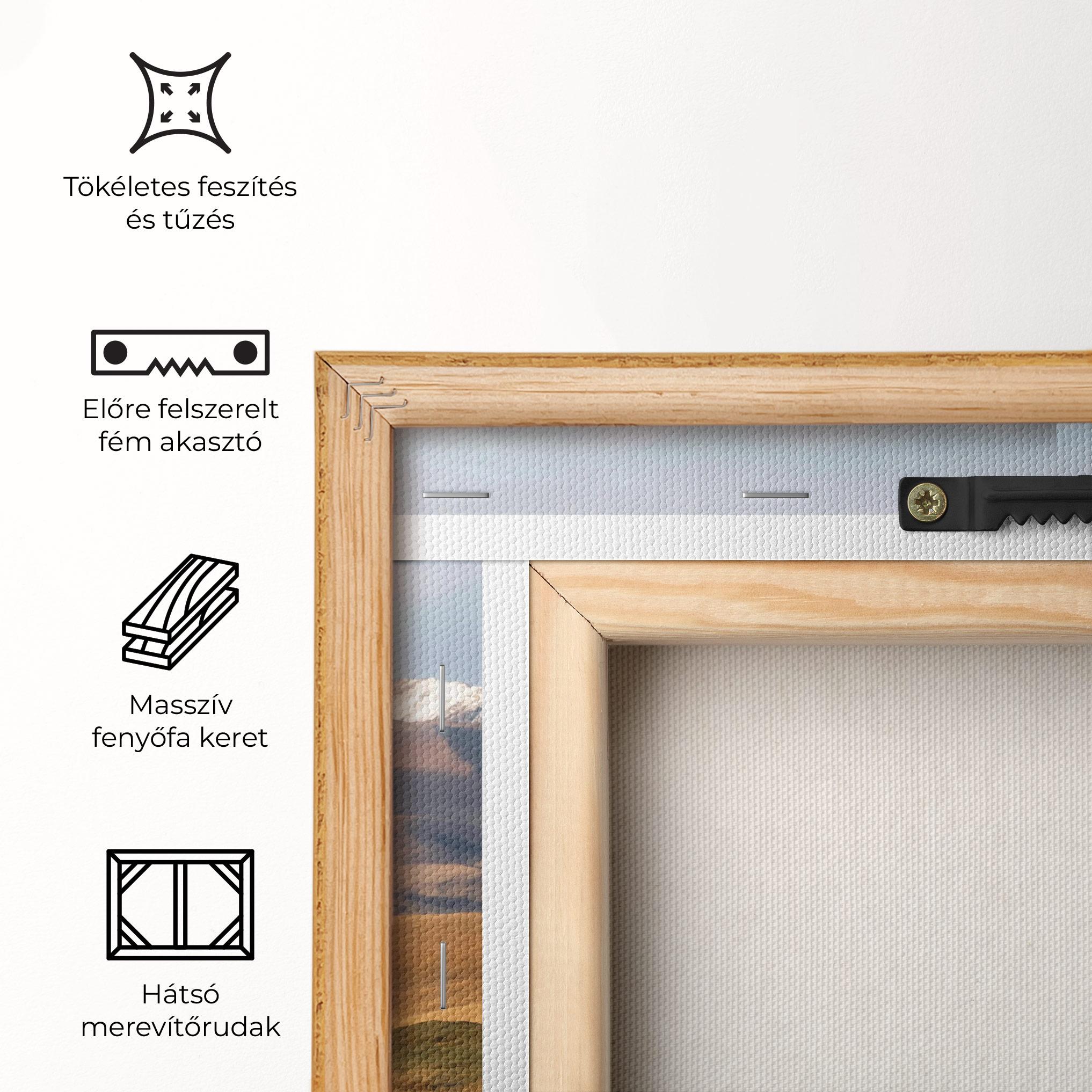 Vászonkép Mountain Horses mockup 5