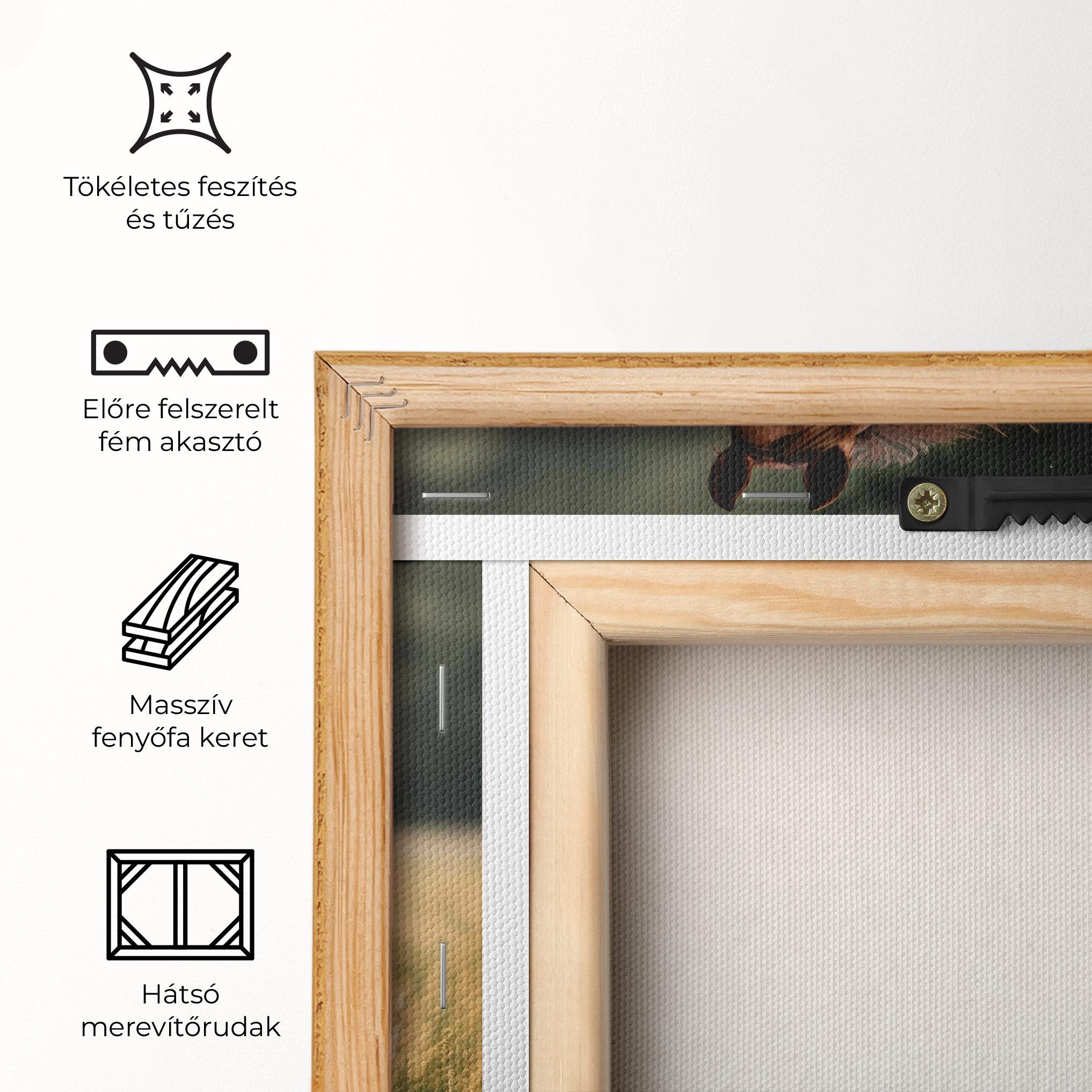Vászonkép Wild Horse Running mockup 5