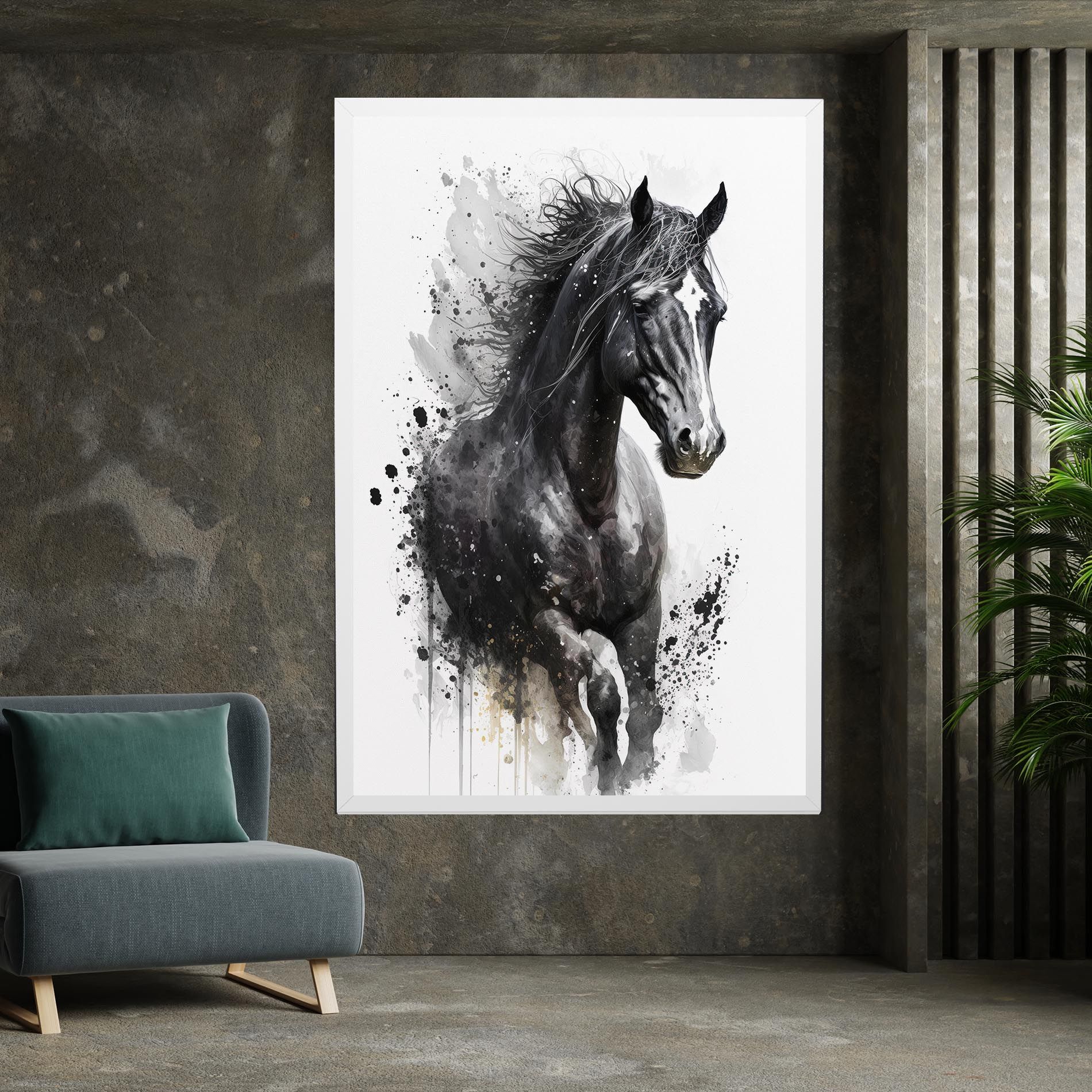 Black Horse mockup 7