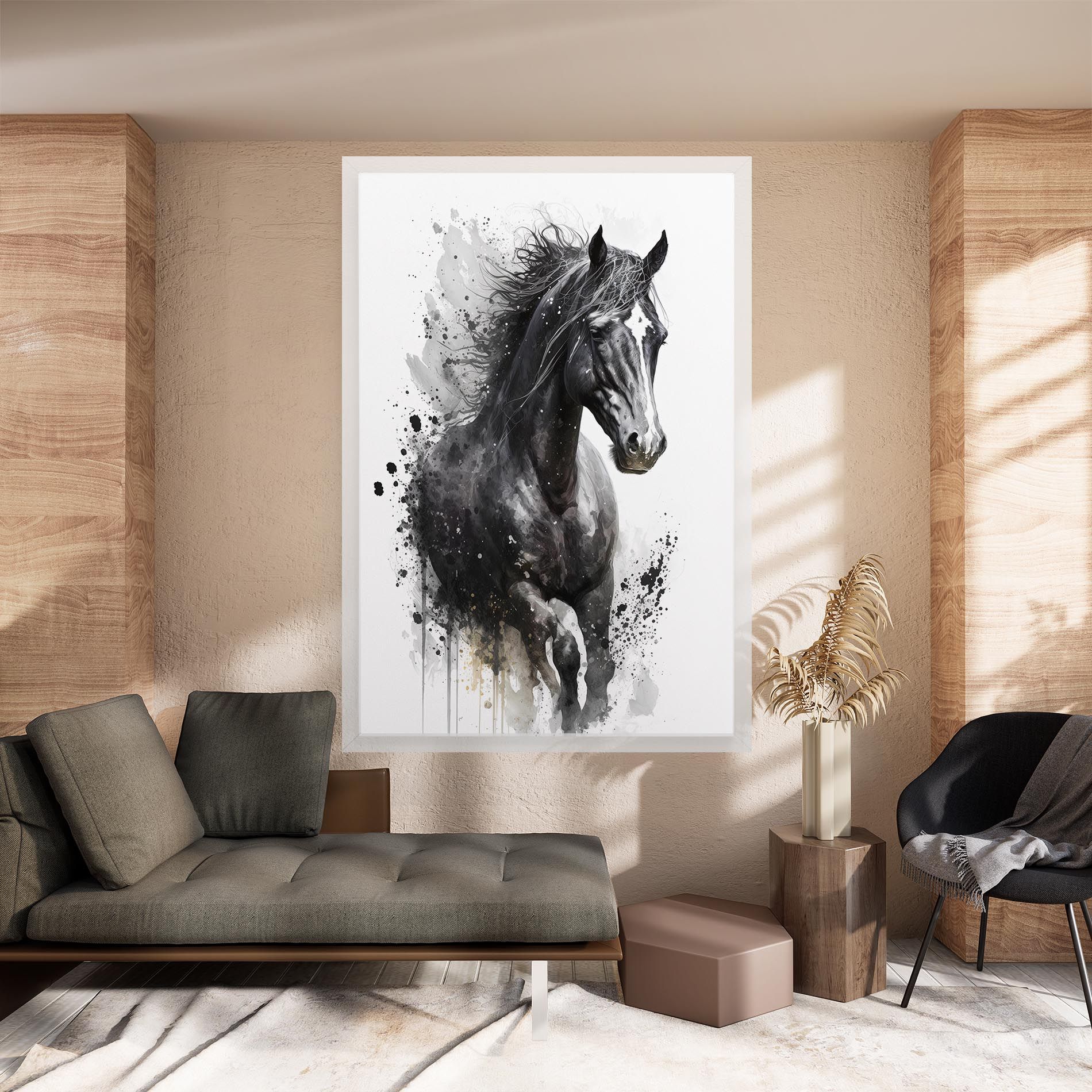 Black Horse mockup 8