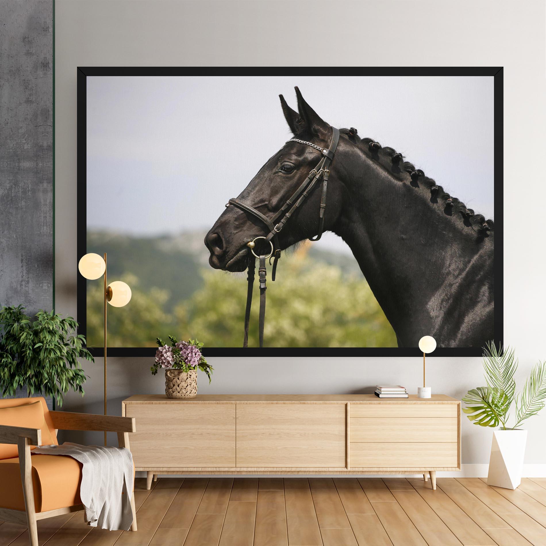 Vászonkép Big Ear Horse mockup 9