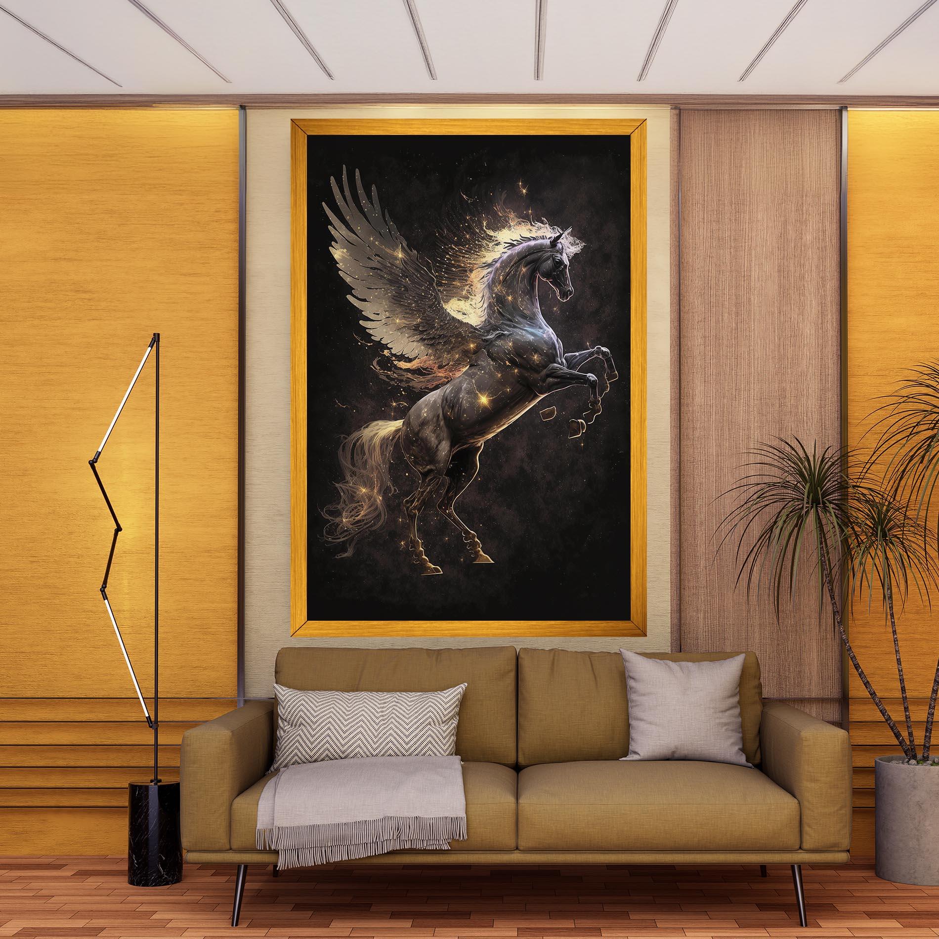 Vászonkép Galaxy Pegasus mockup 9
