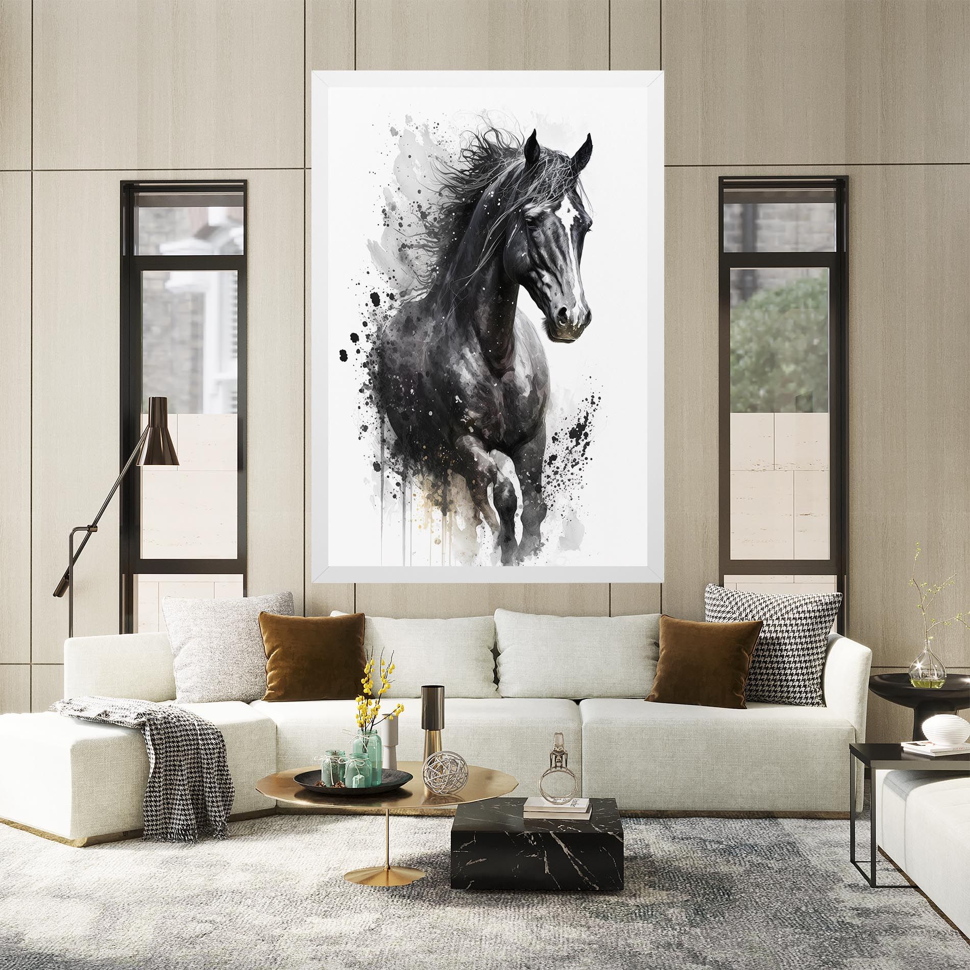 Black Horse mockup 2
