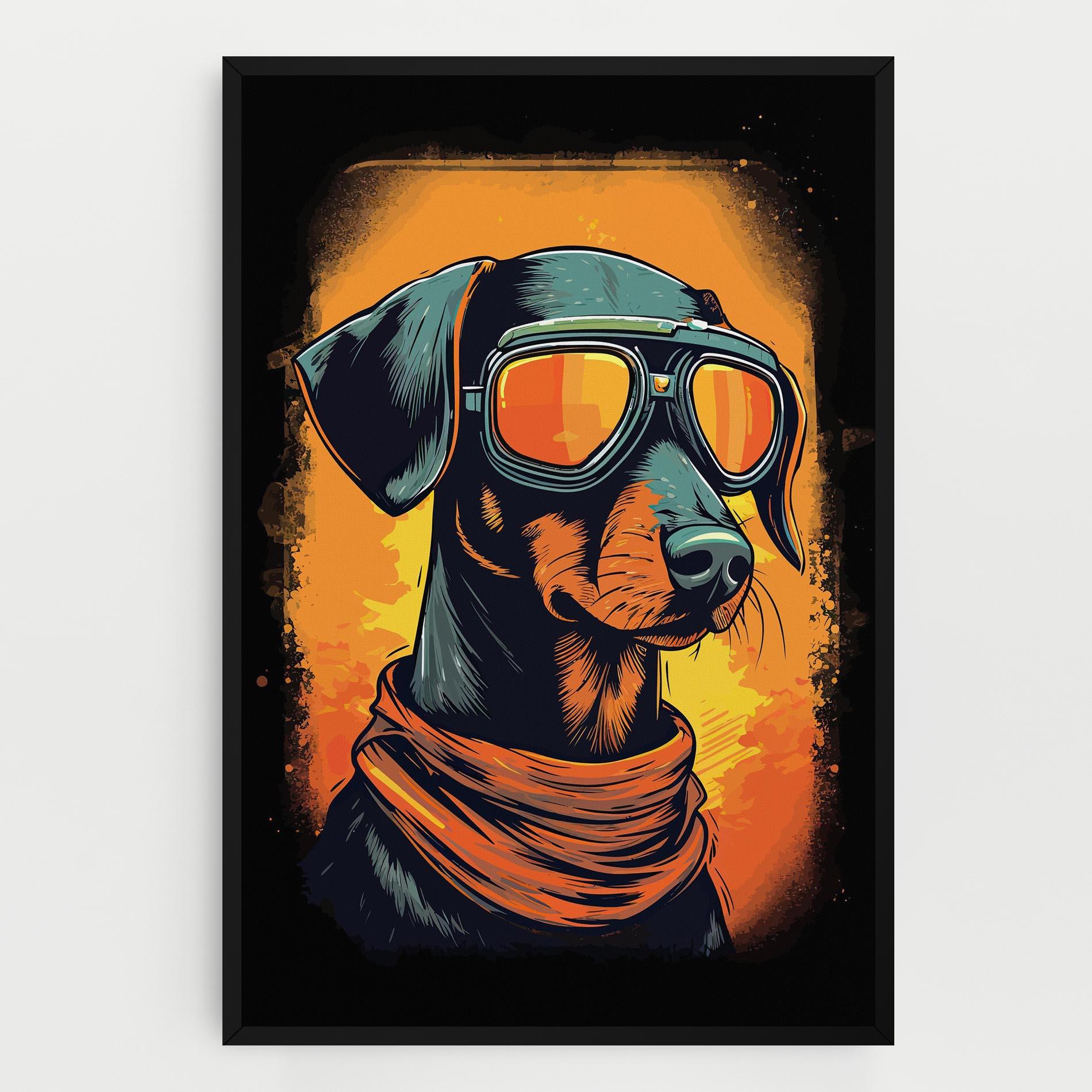 Vászonkép Cool Dog mockup 0