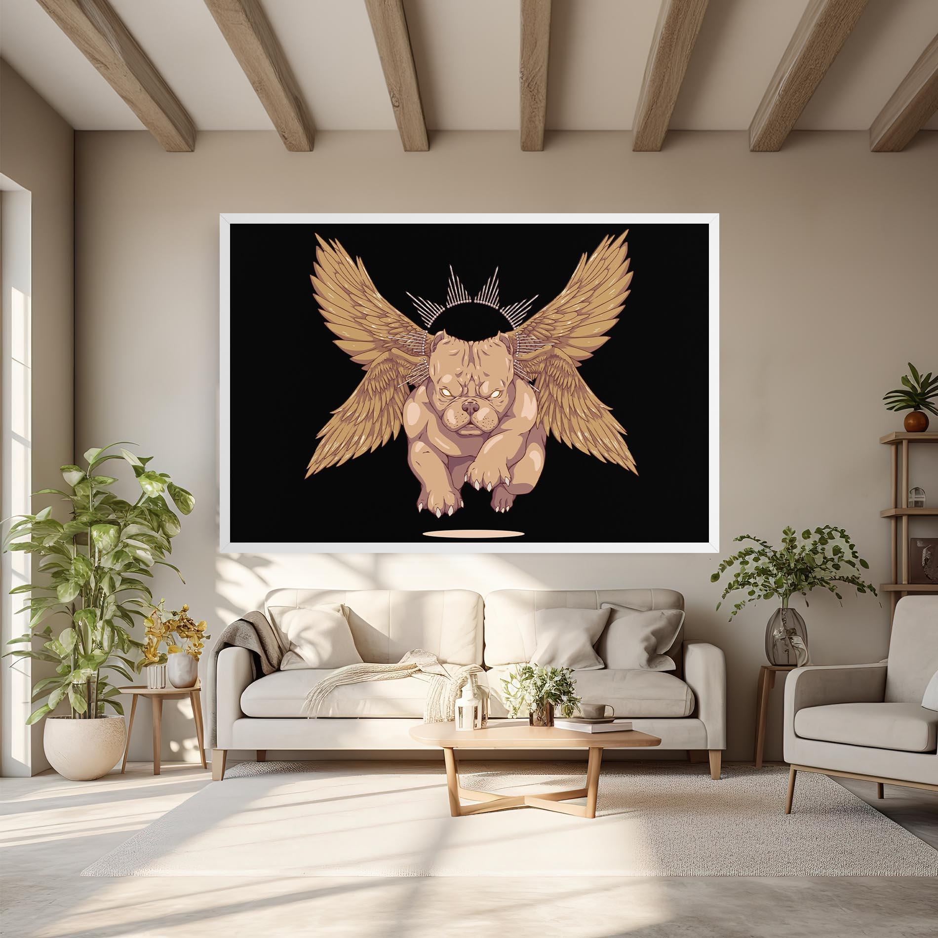 Vászonkép Doggo mockup 6