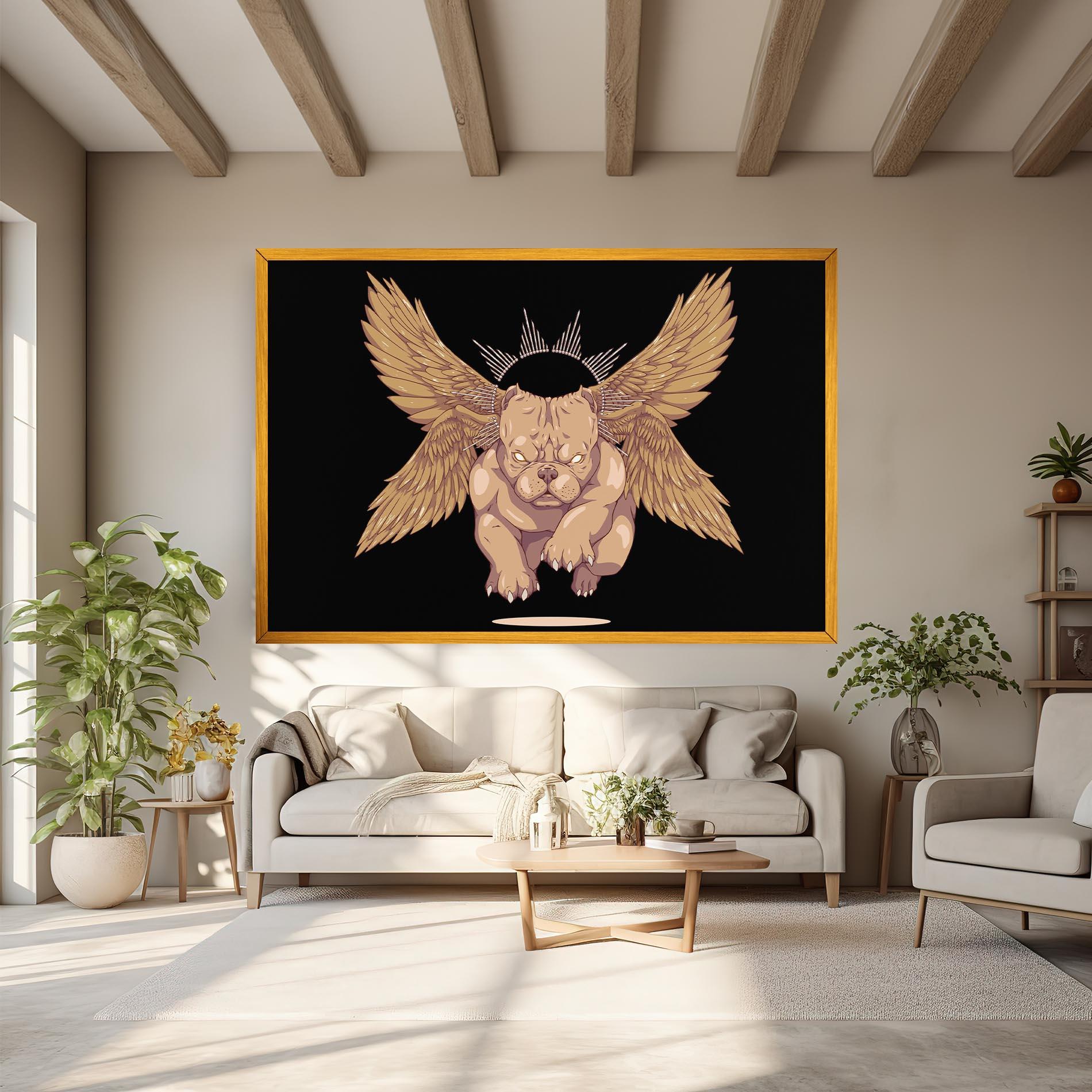 Vászonkép Doggo mockup 6