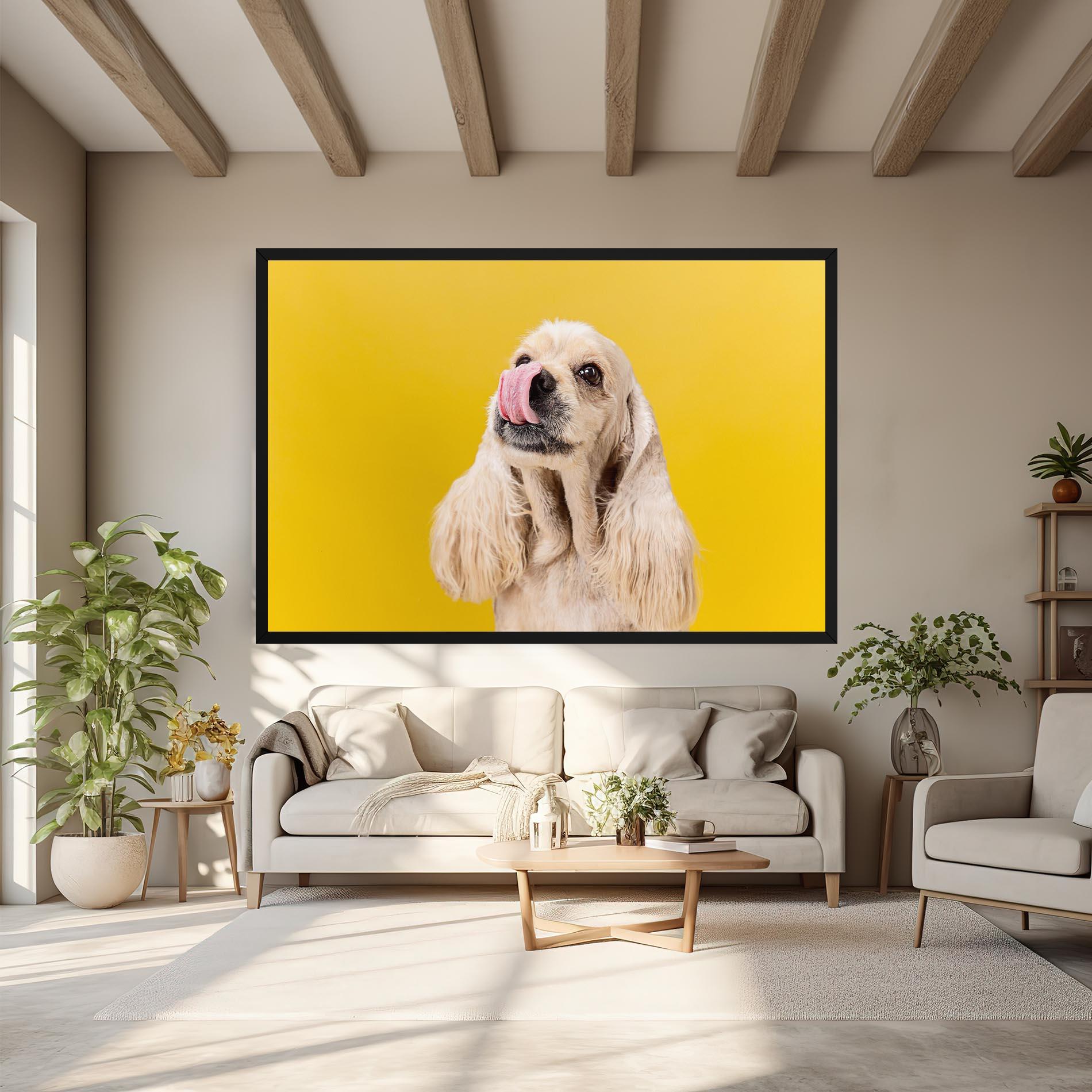 Vászonkép American Spaniel mockup 6