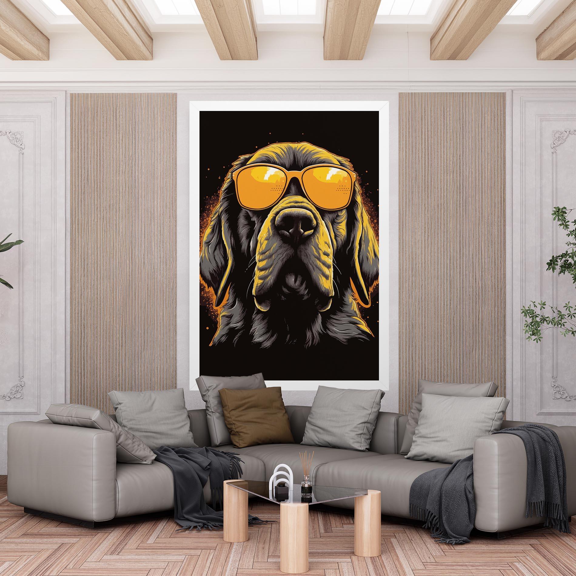 Vászonkép Coolest Dog mockup 6
