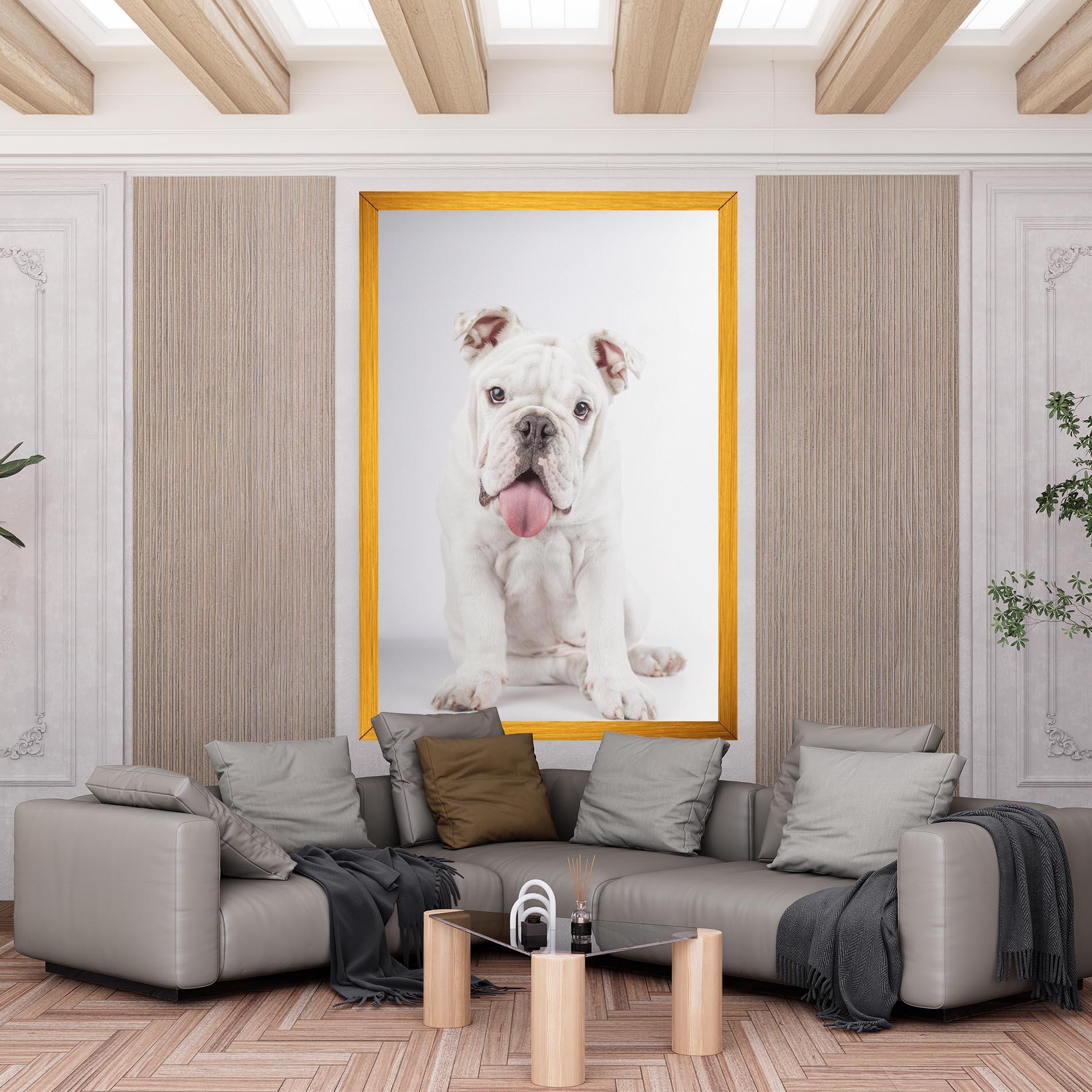 Vászonkép English Bulldog mockup 6