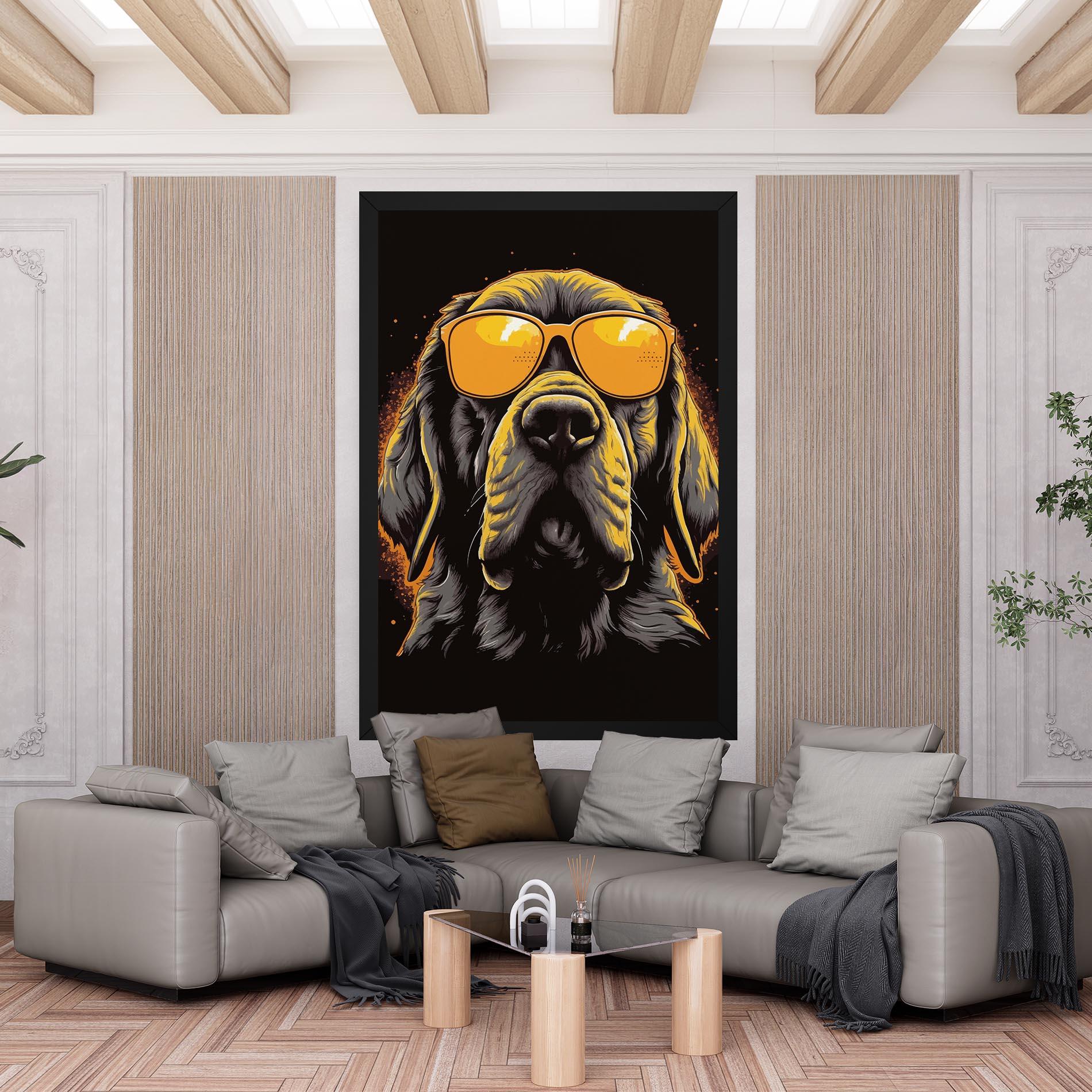 Vászonkép Coolest Dog mockup 6
