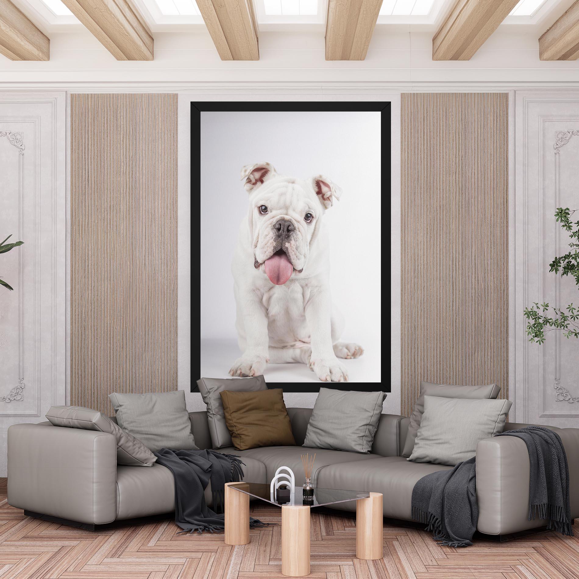 Vászonkép English Bulldog mockup 6