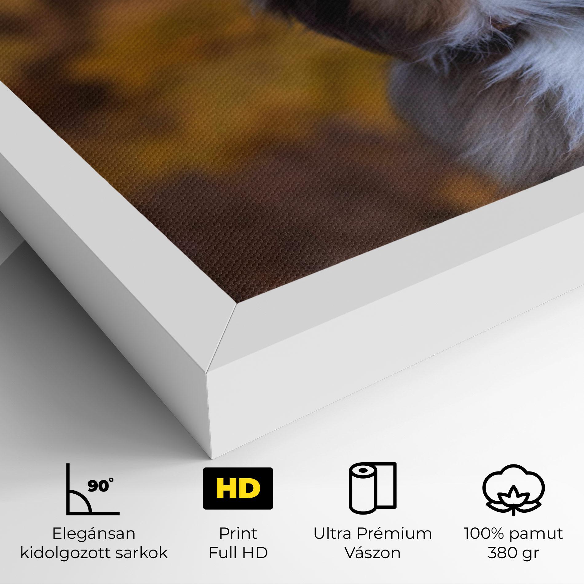 Vászonkép Coffee Brown Dog mockup 4