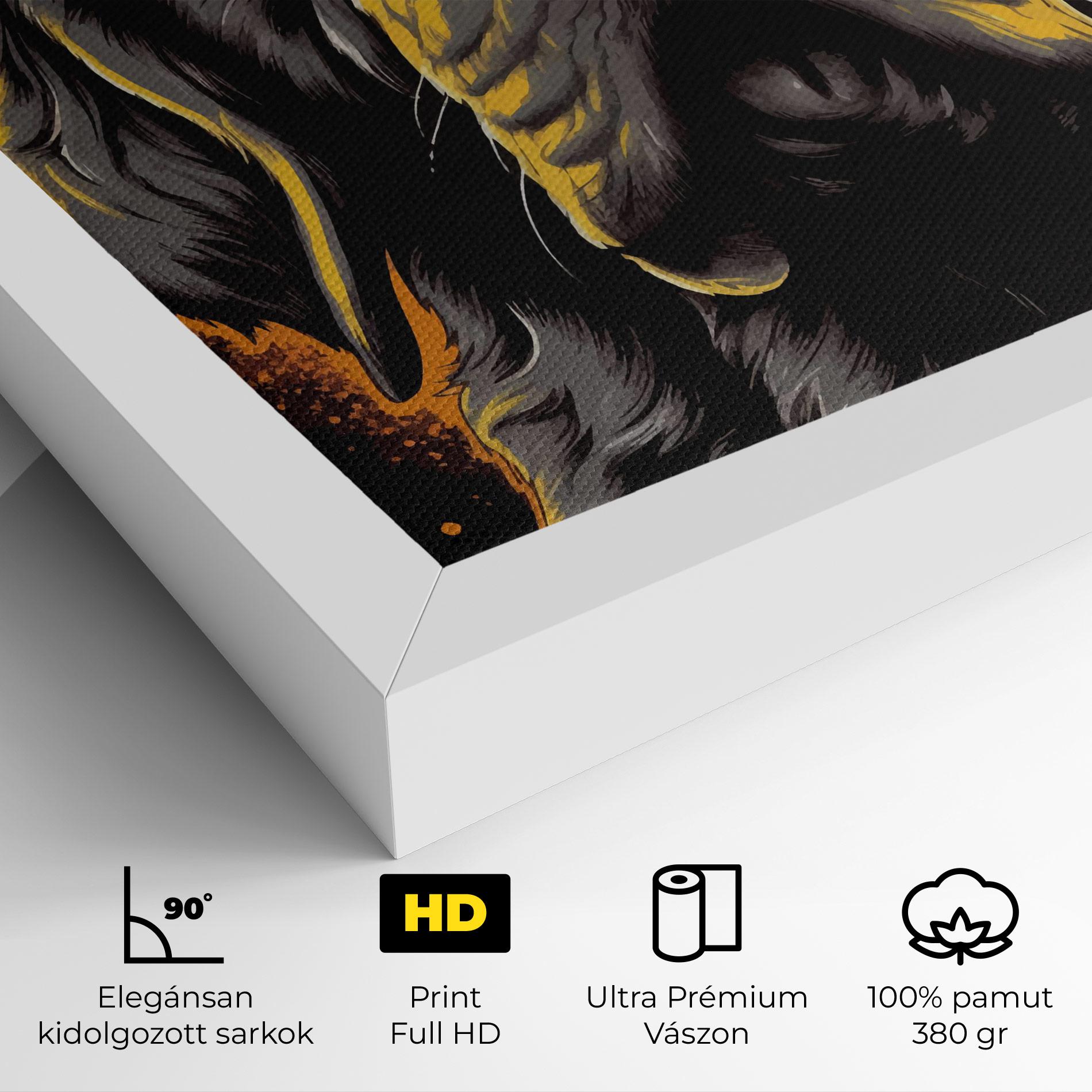 Vászonkép Coolest Dog mockup 4