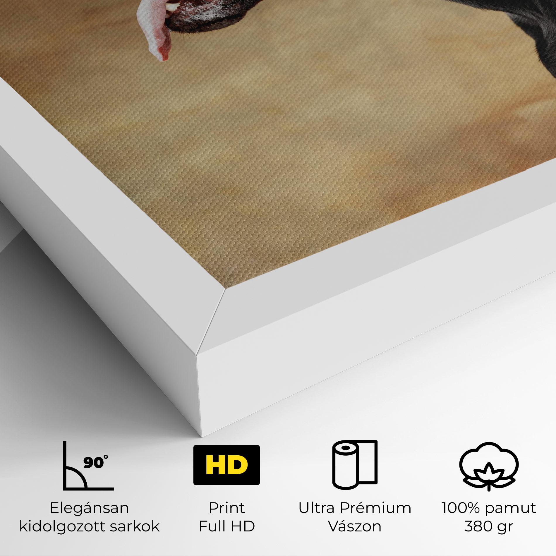 Vászonkép Doberman Pinscher mockup 4