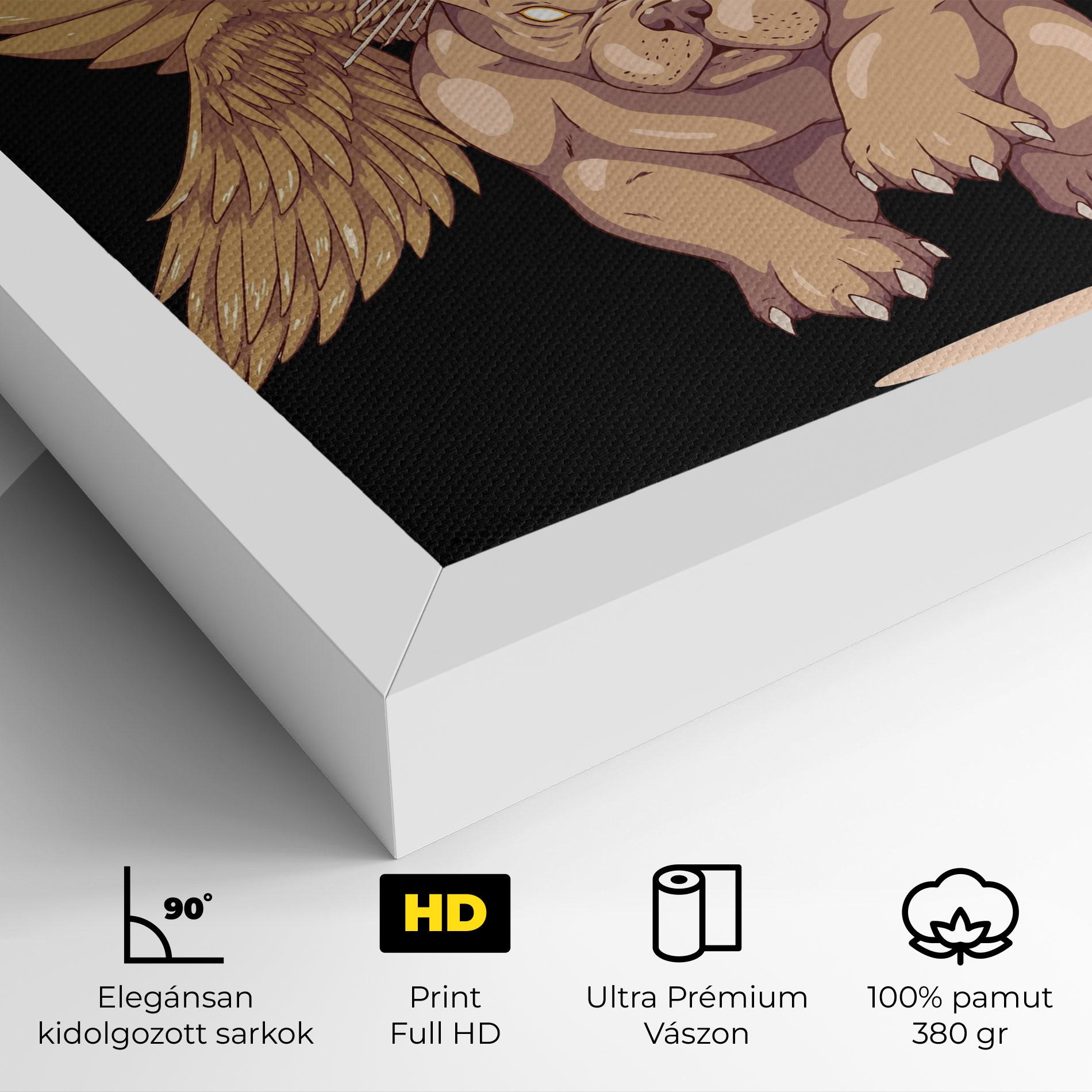 Vászonkép Doggo mockup 4