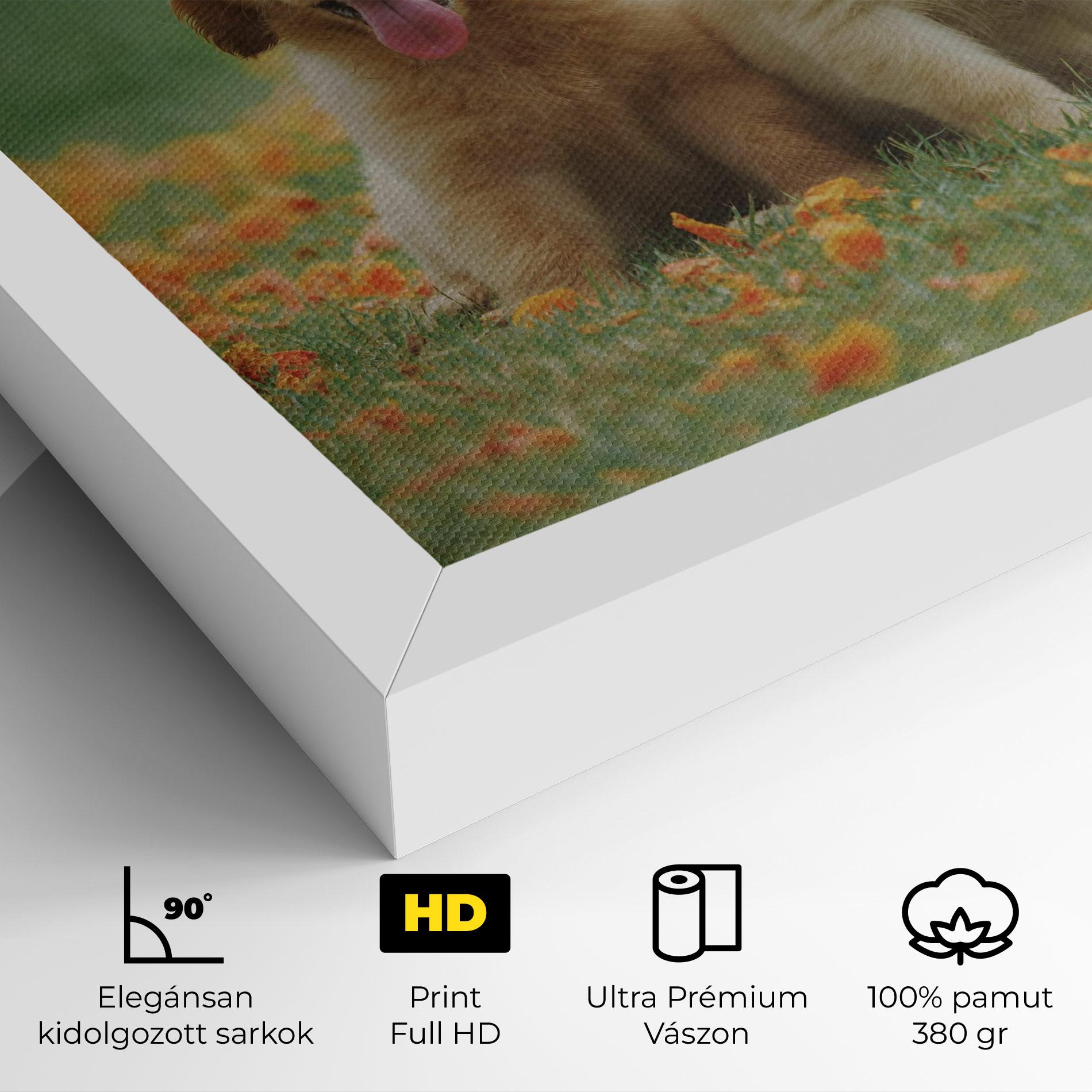 Vászonkép Happy Dogs mockup 4