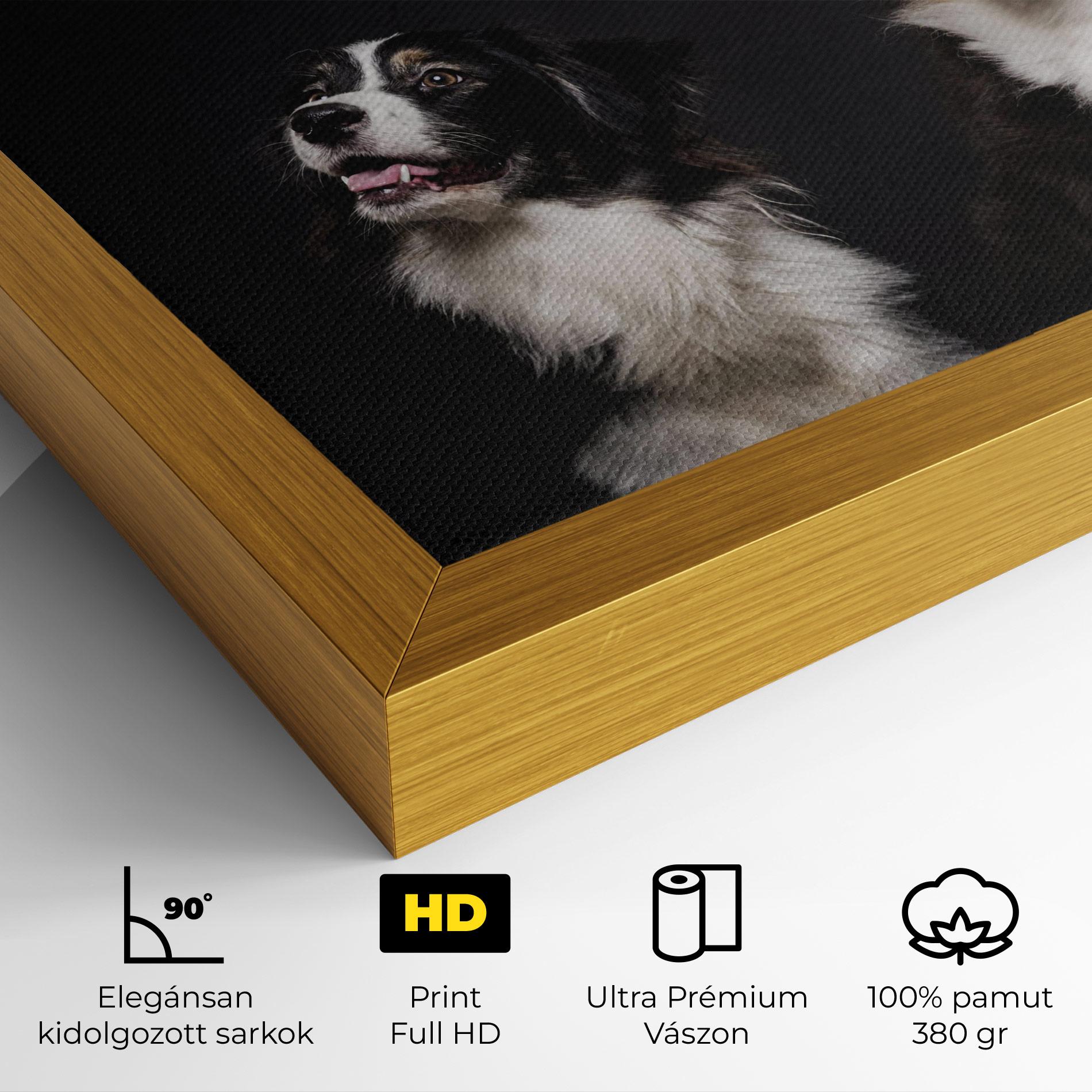 Vászonkép Cute Dogs Standing mockup 4
