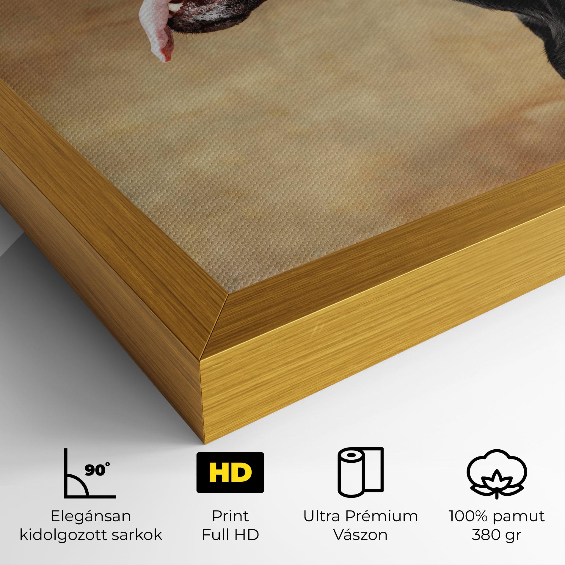 Vászonkép Doberman Pinscher mockup 4