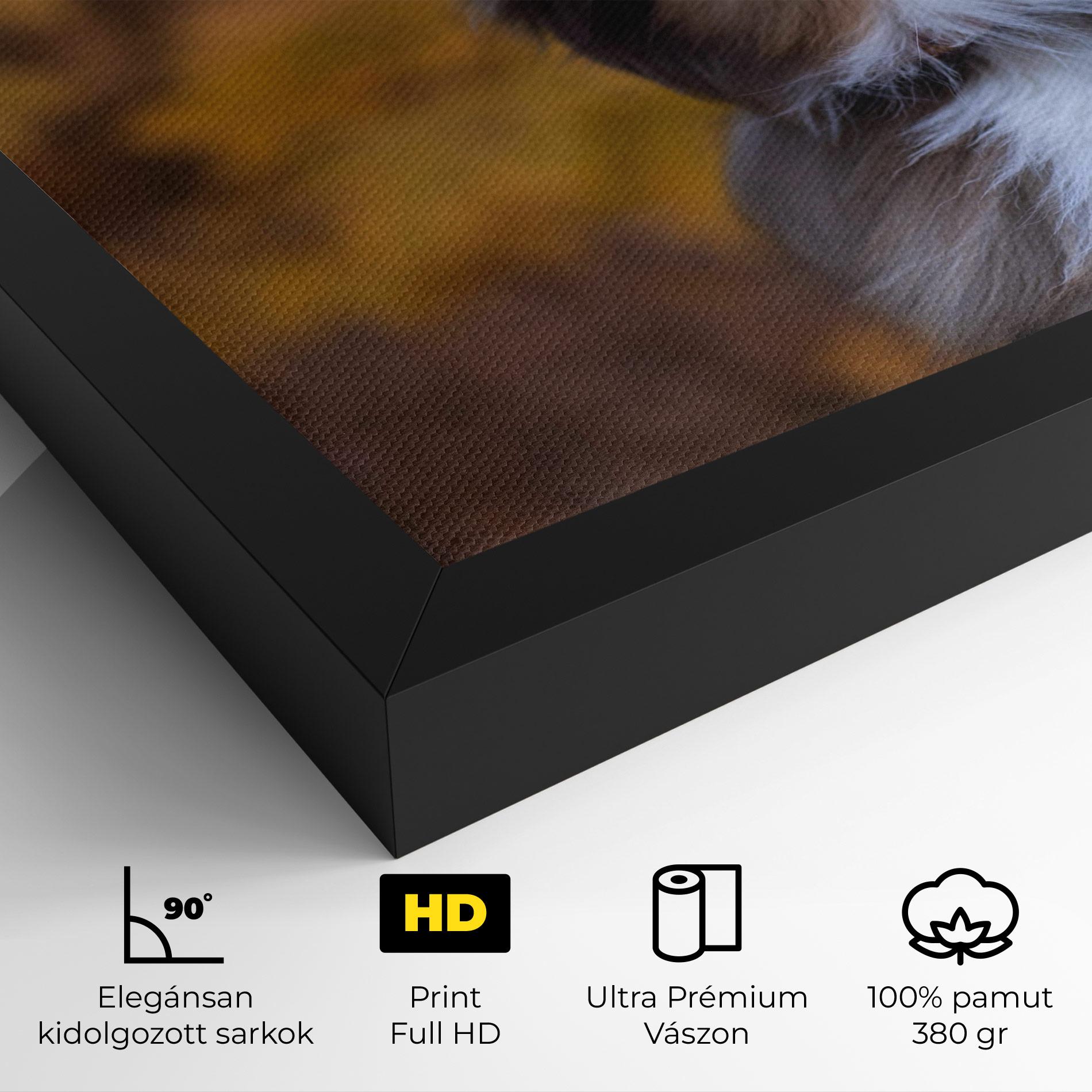 Vászonkép Coffee Brown Dog mockup 4