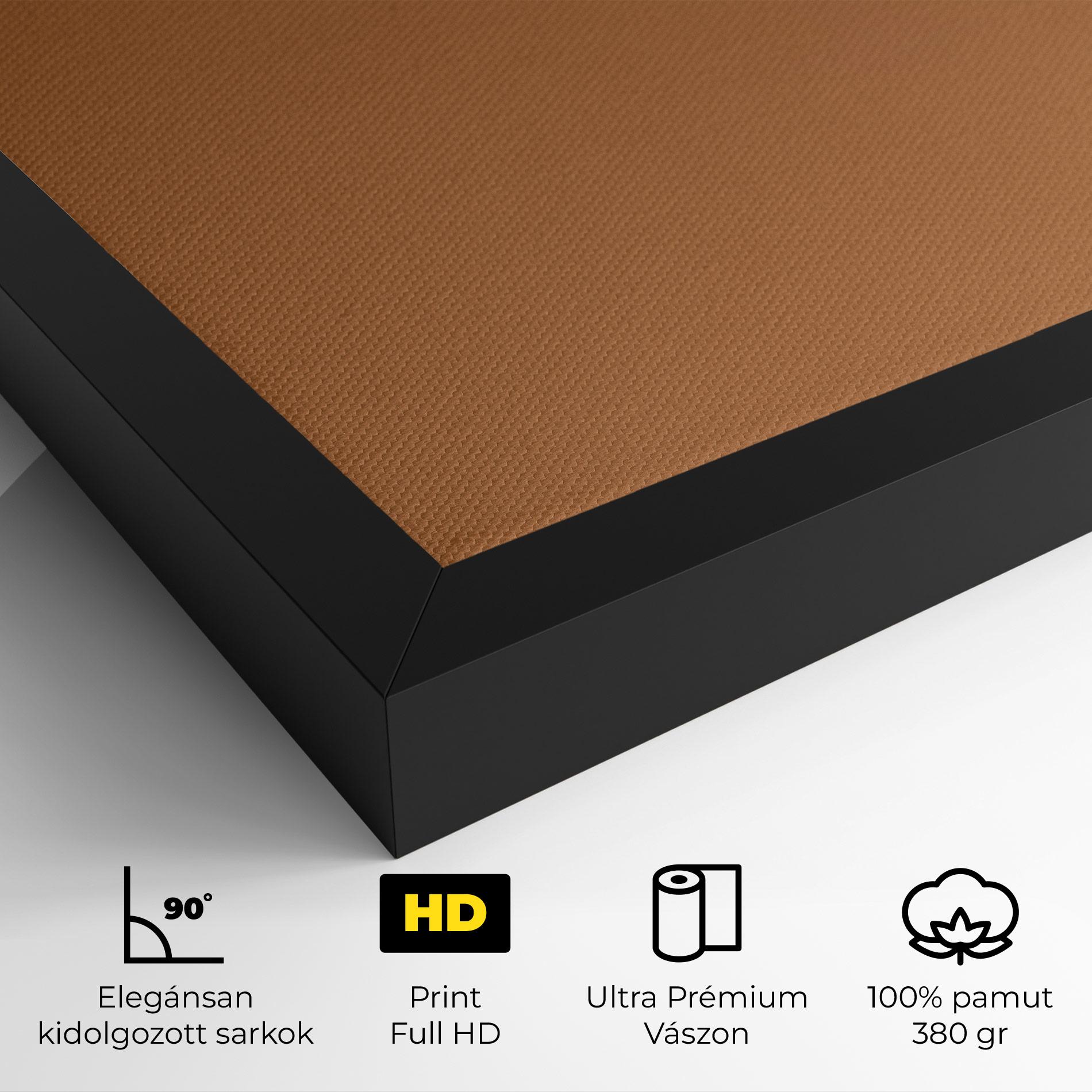 Vászonkép Cute Dog Portrait mockup 4