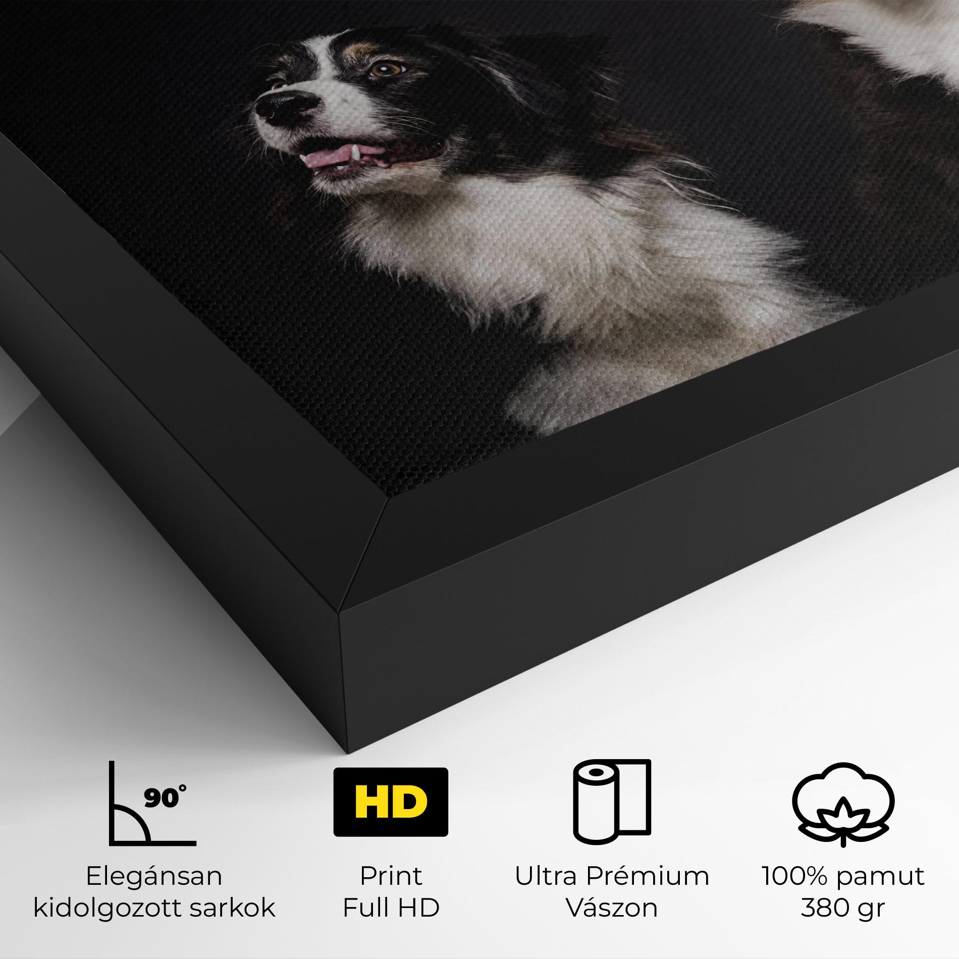 Vászonkép Cute Dogs Standing mockup 4