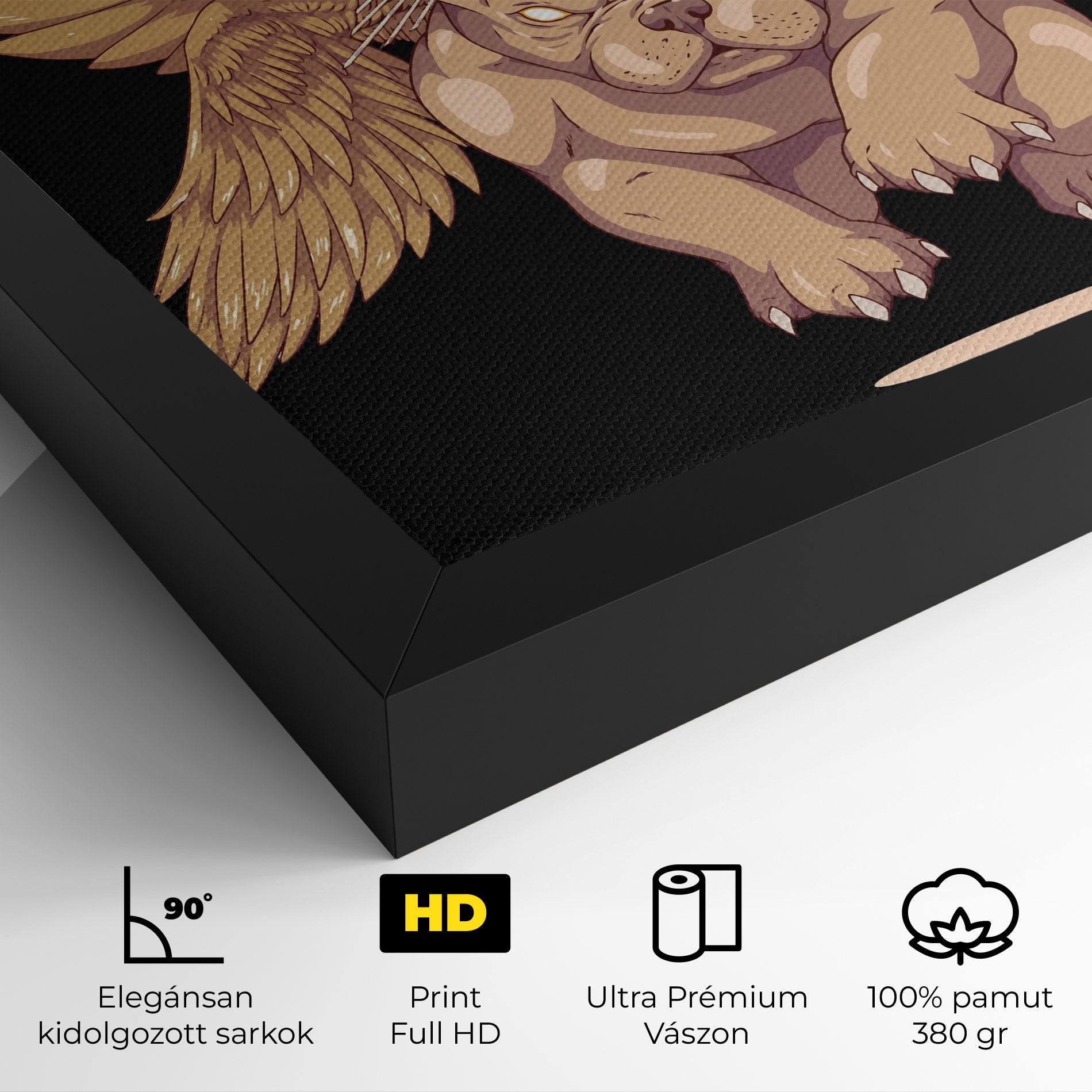 Vászonkép Doggo mockup 4