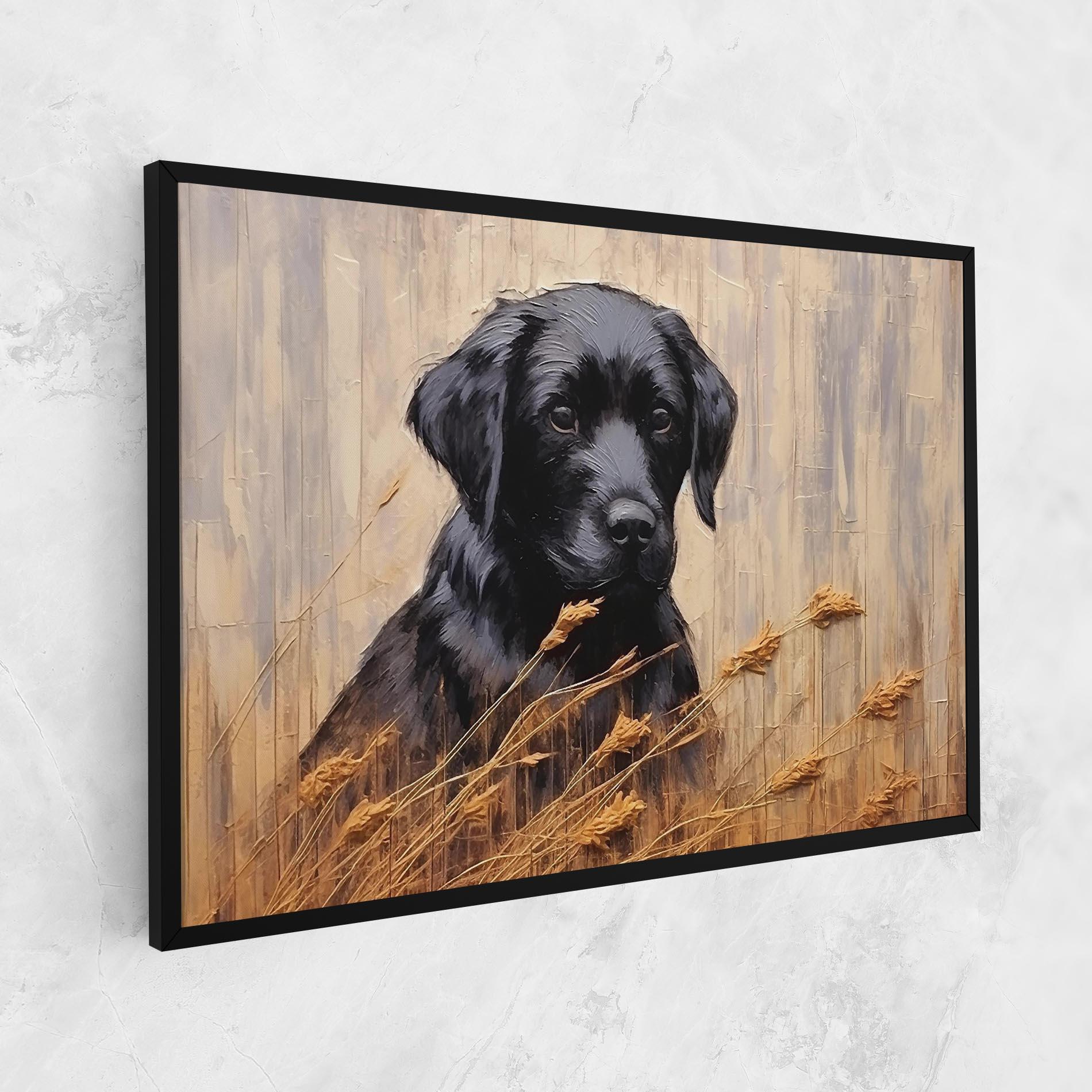 Vászonkép Black Dog Art mockup 1