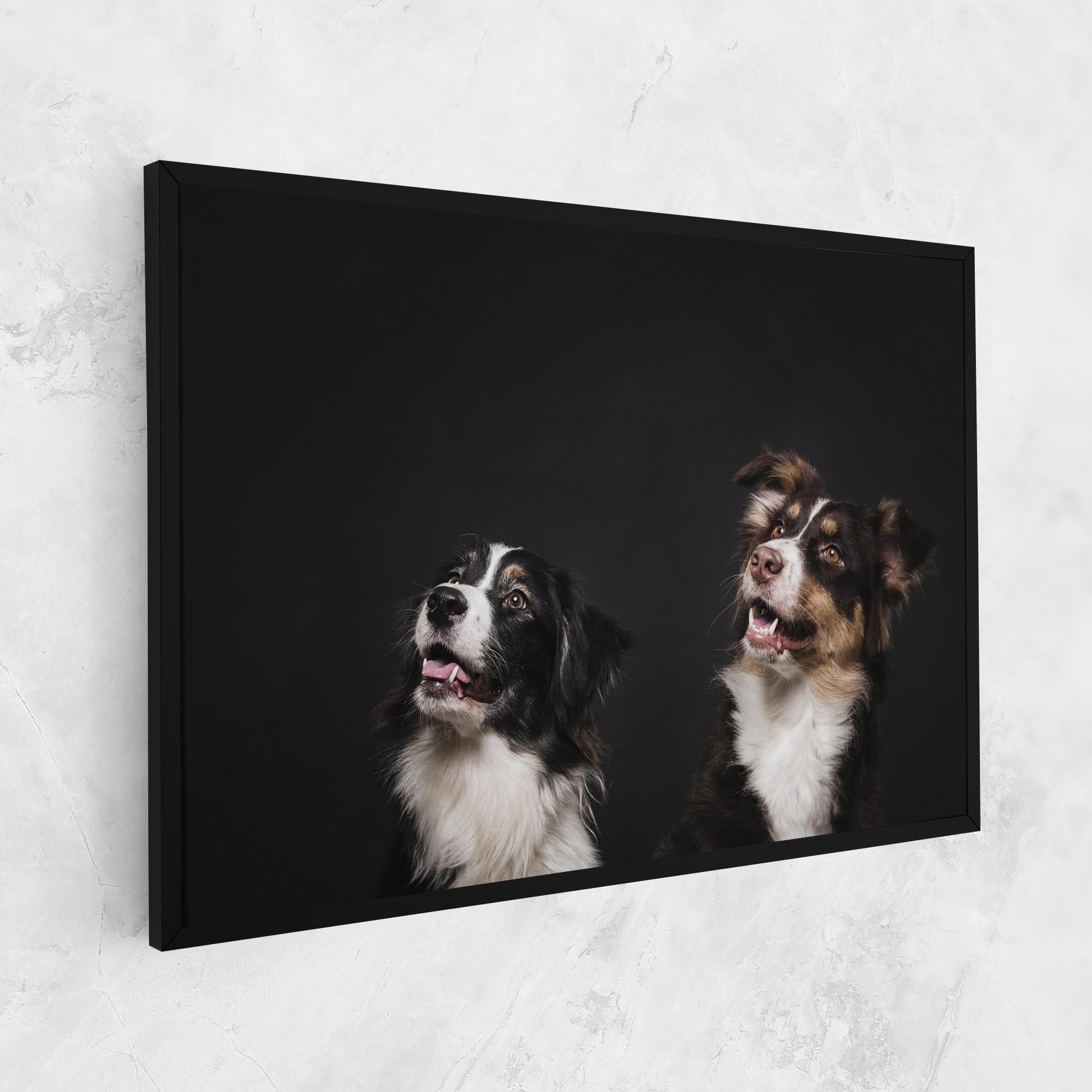 Vászonkép Cute Dogs Standing mockup 1