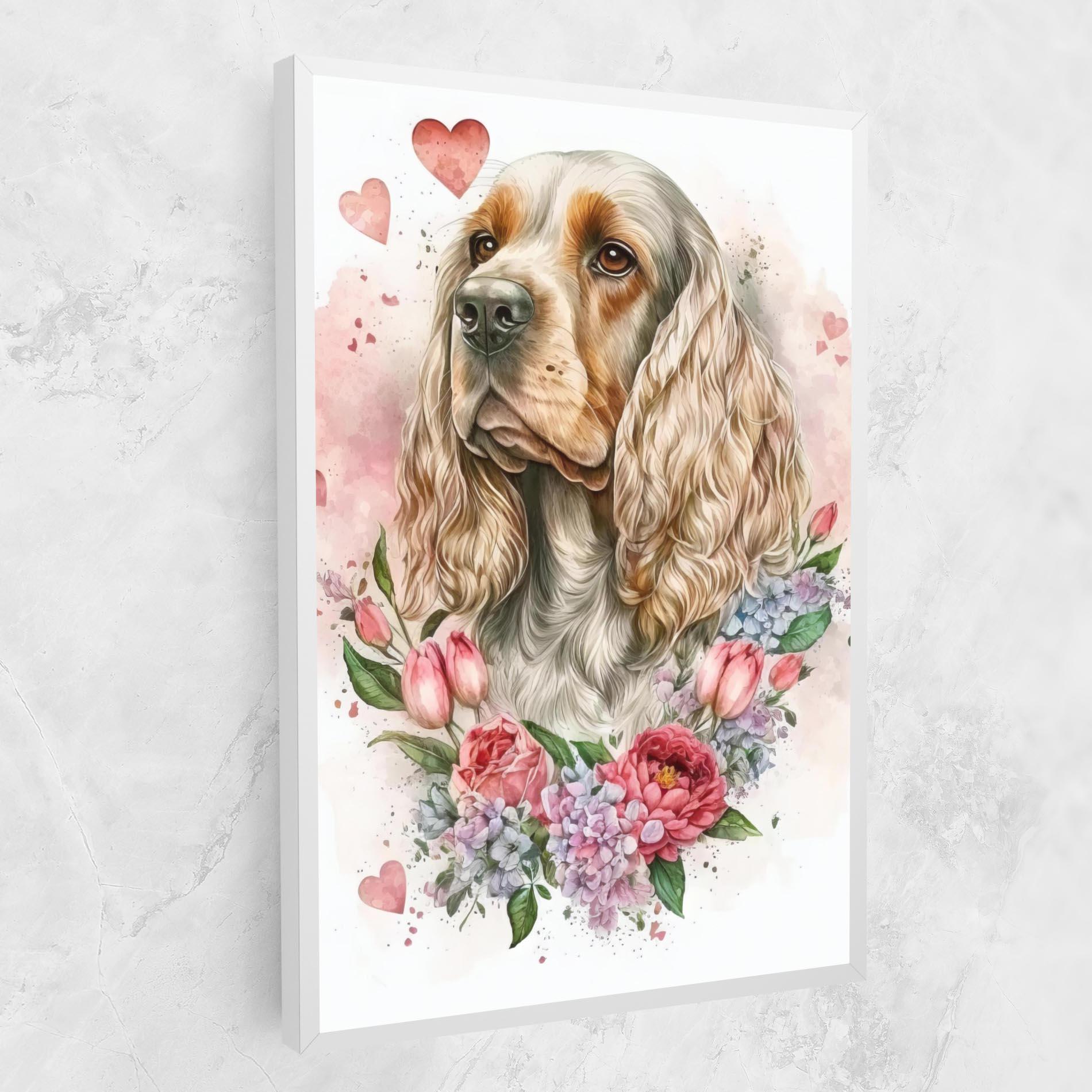 Vászonkép Cute Little Cocker mockup 1