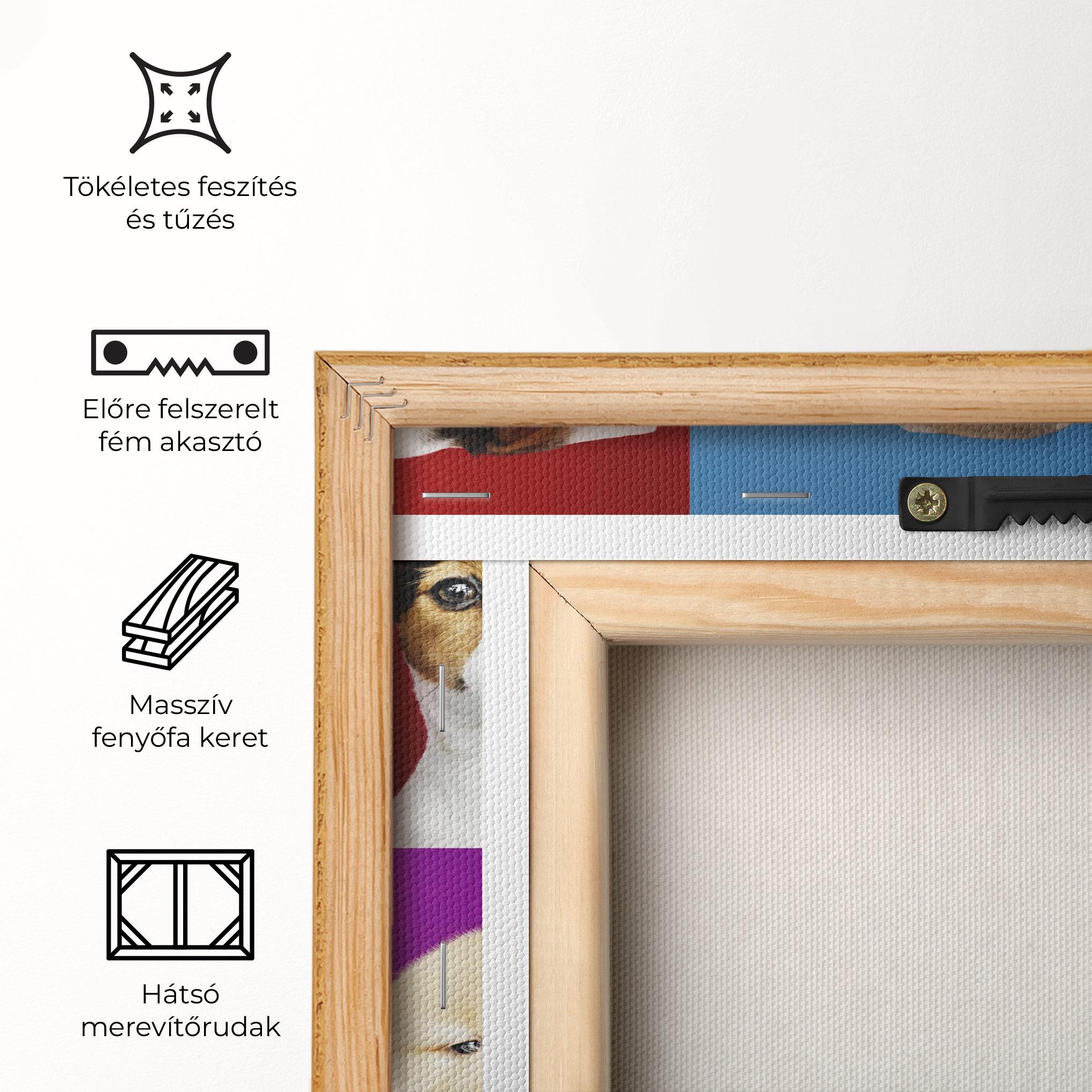 Vászonkép Adorable Puppies Mix mockup 5