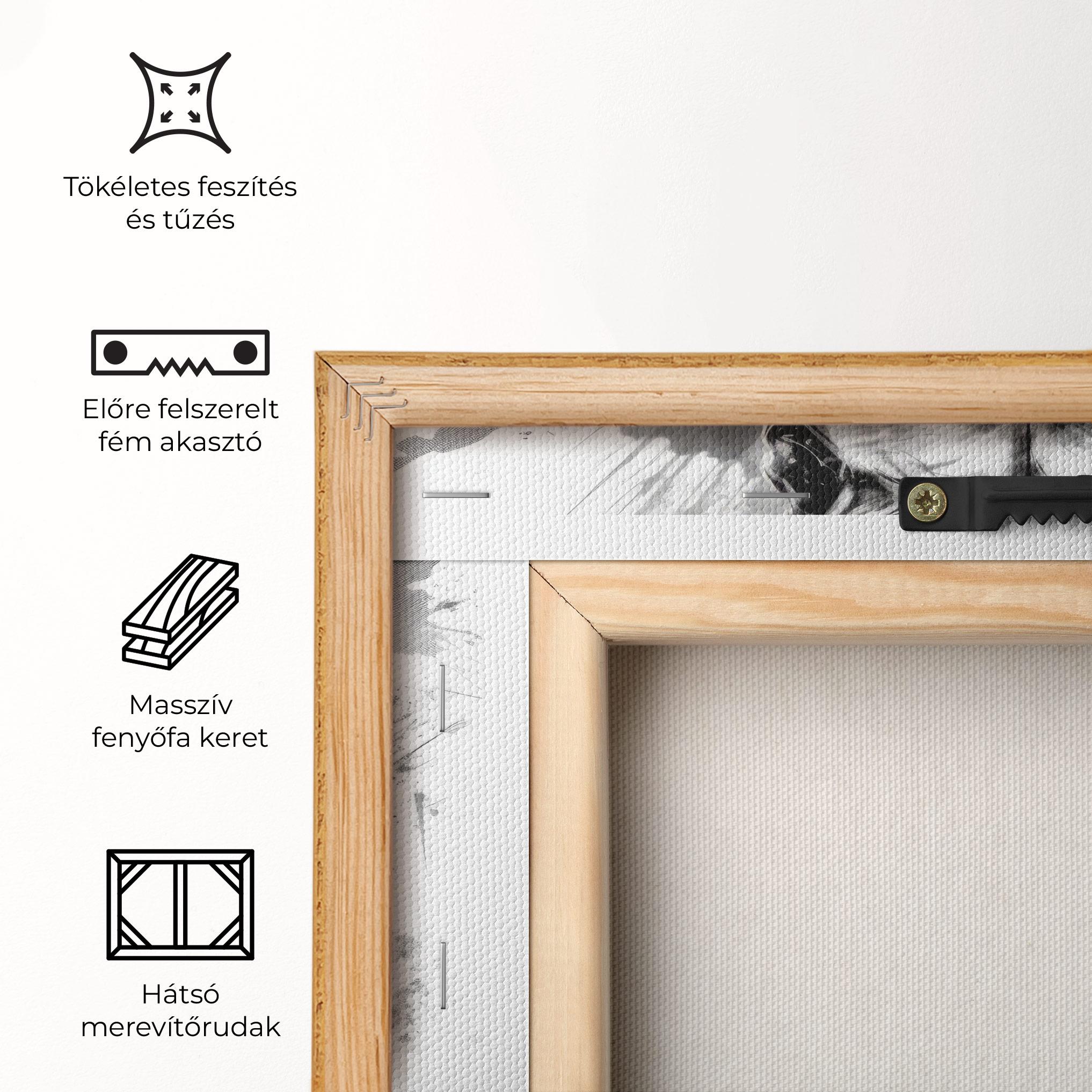 Vászonkép Angry Dog Jump mockup 5