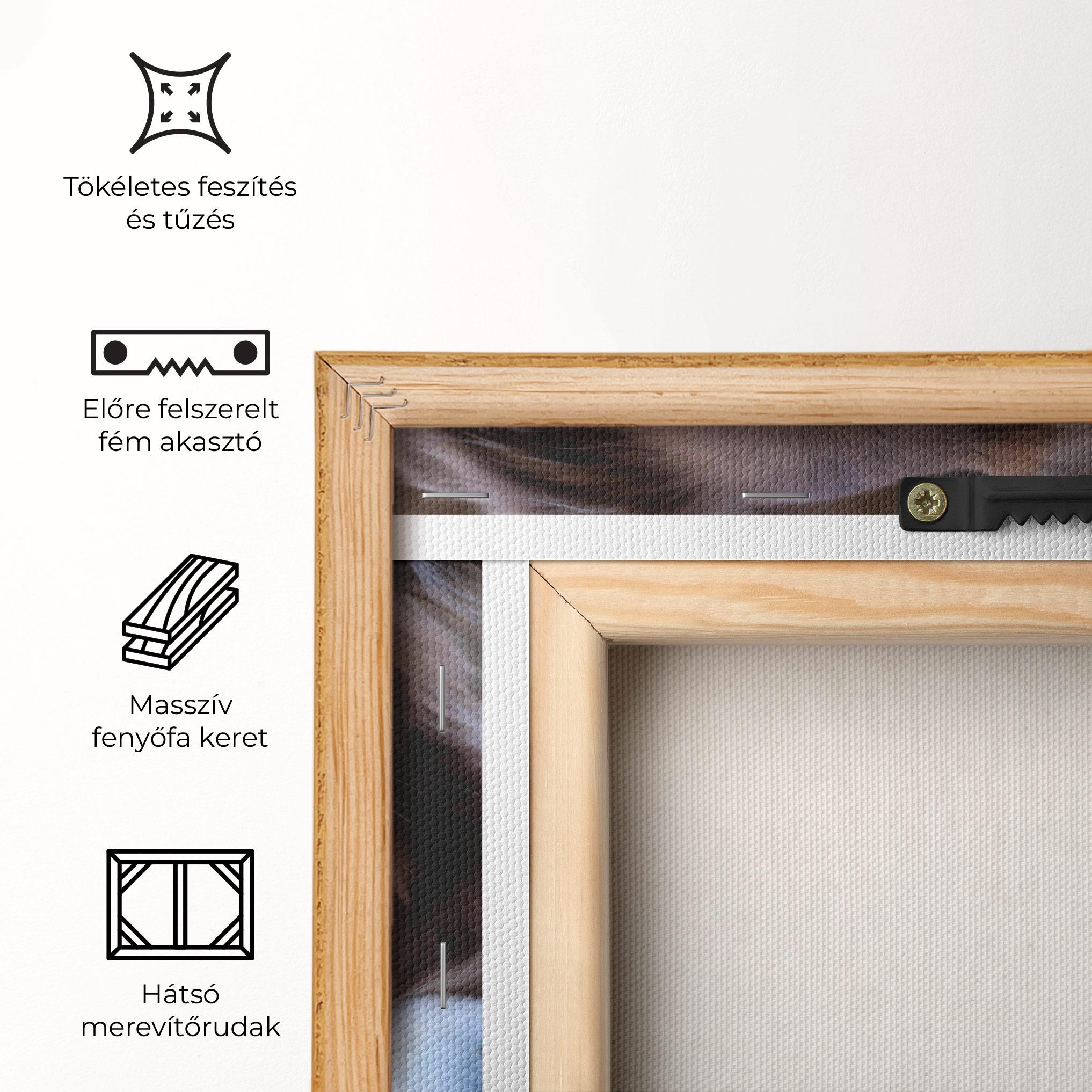 Vászonkép Coffee Brown Dog mockup 5