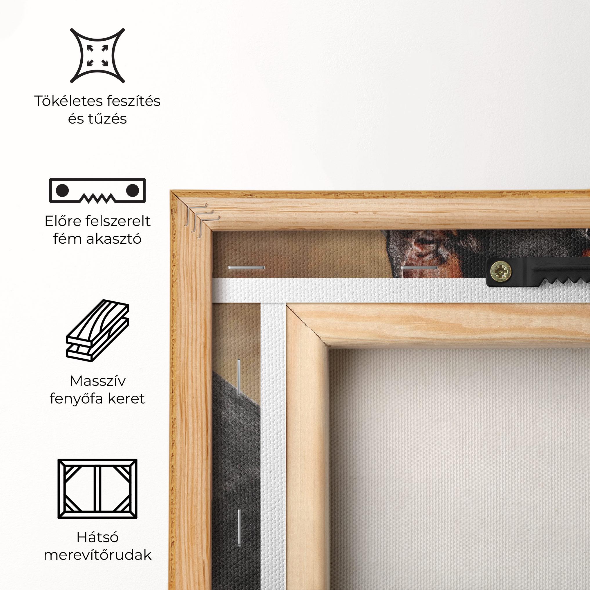 Vászonkép Doberman Pinscher mockup 5