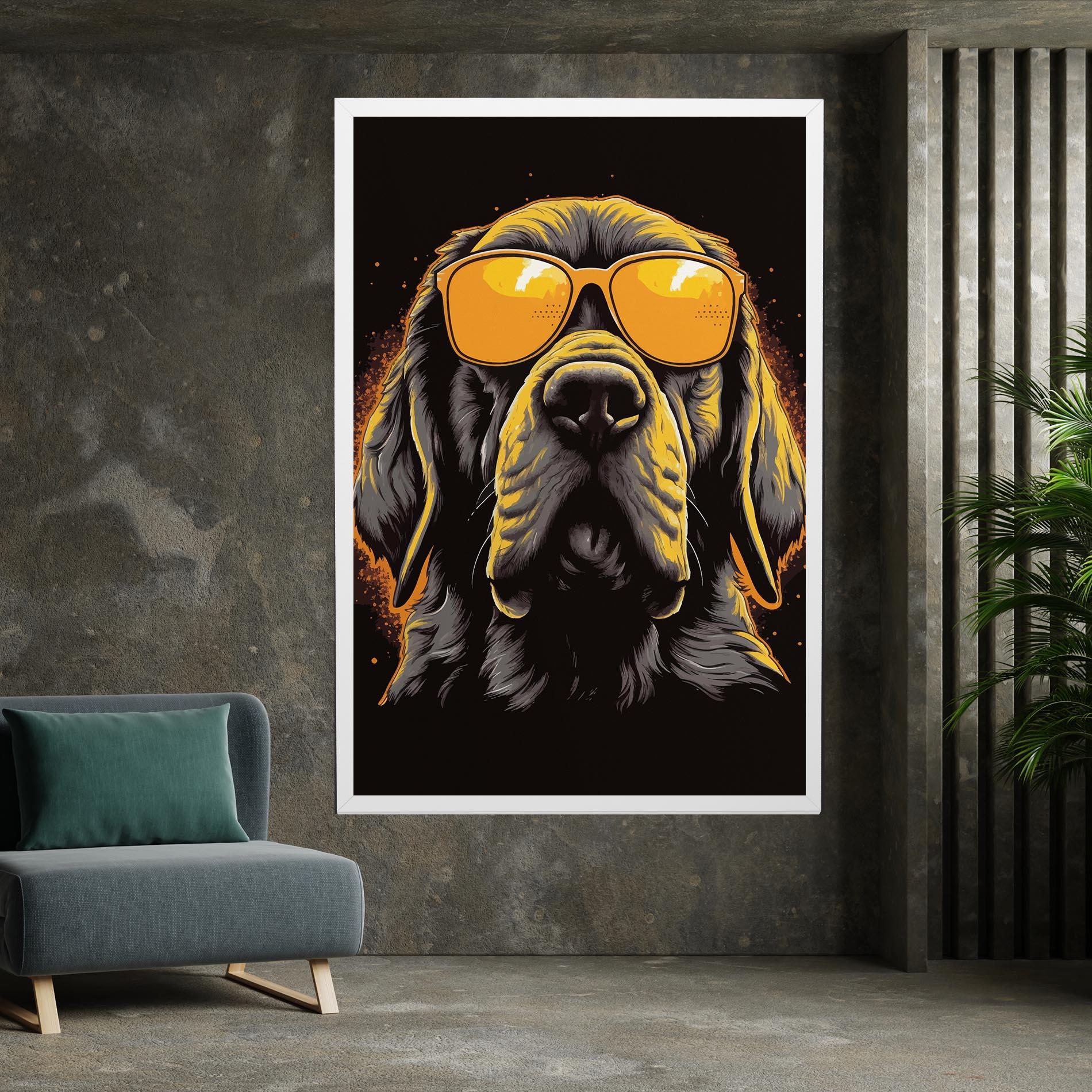 Vászonkép Coolest Dog mockup 7