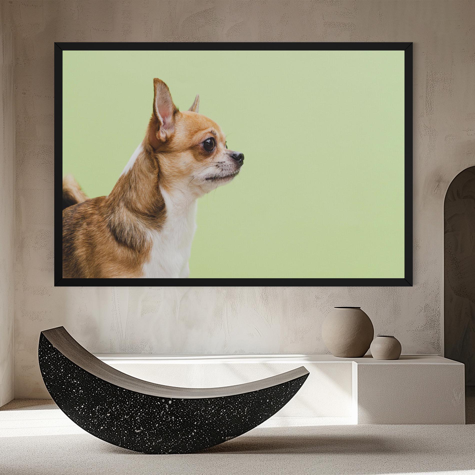 Vászonkép Chihuahua Dog mockup 8