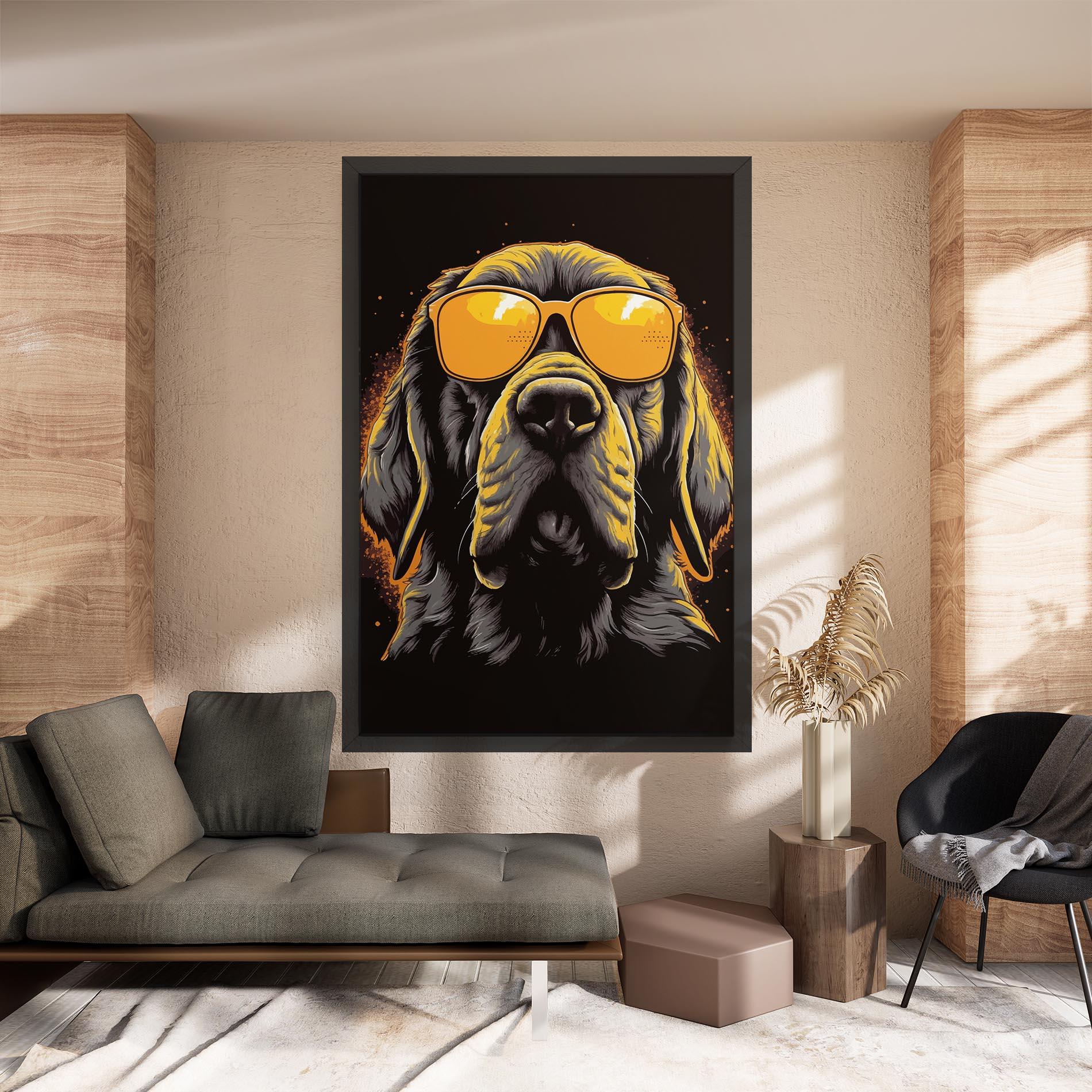 Vászonkép Coolest Dog mockup 8