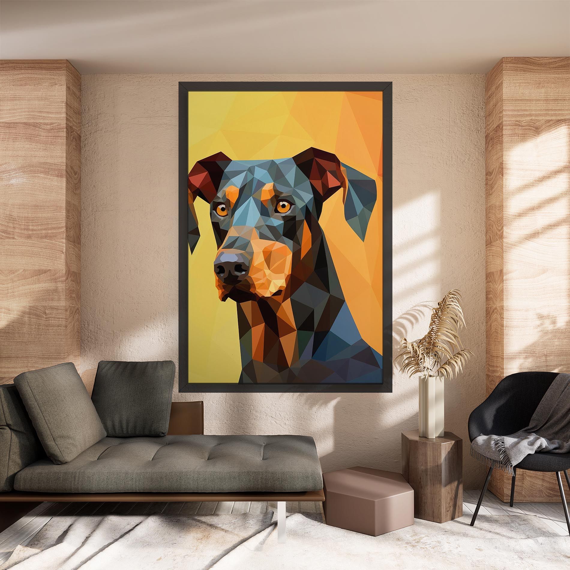 Digital Art Dog mockup 8