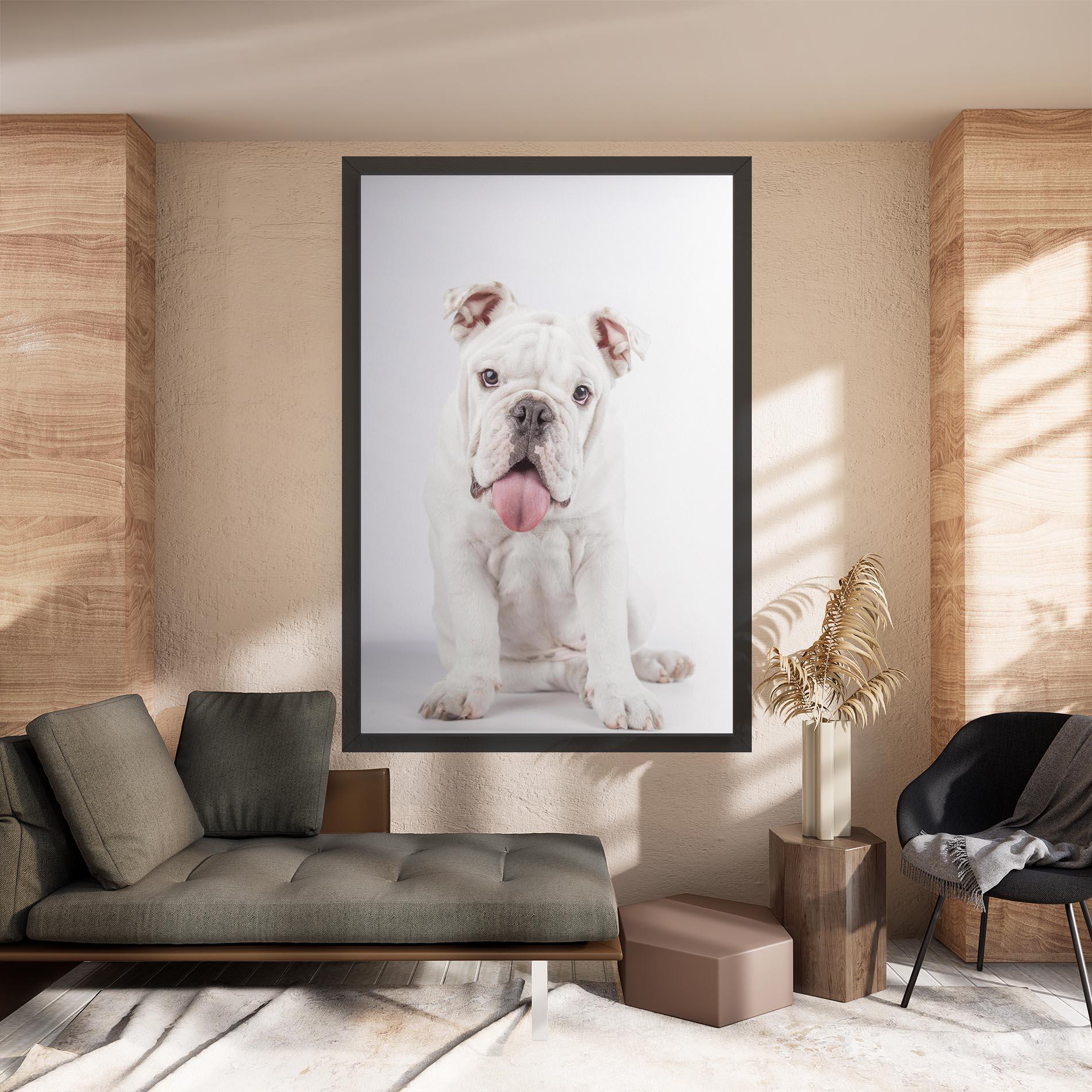 Vászonkép English Bulldog mockup 8