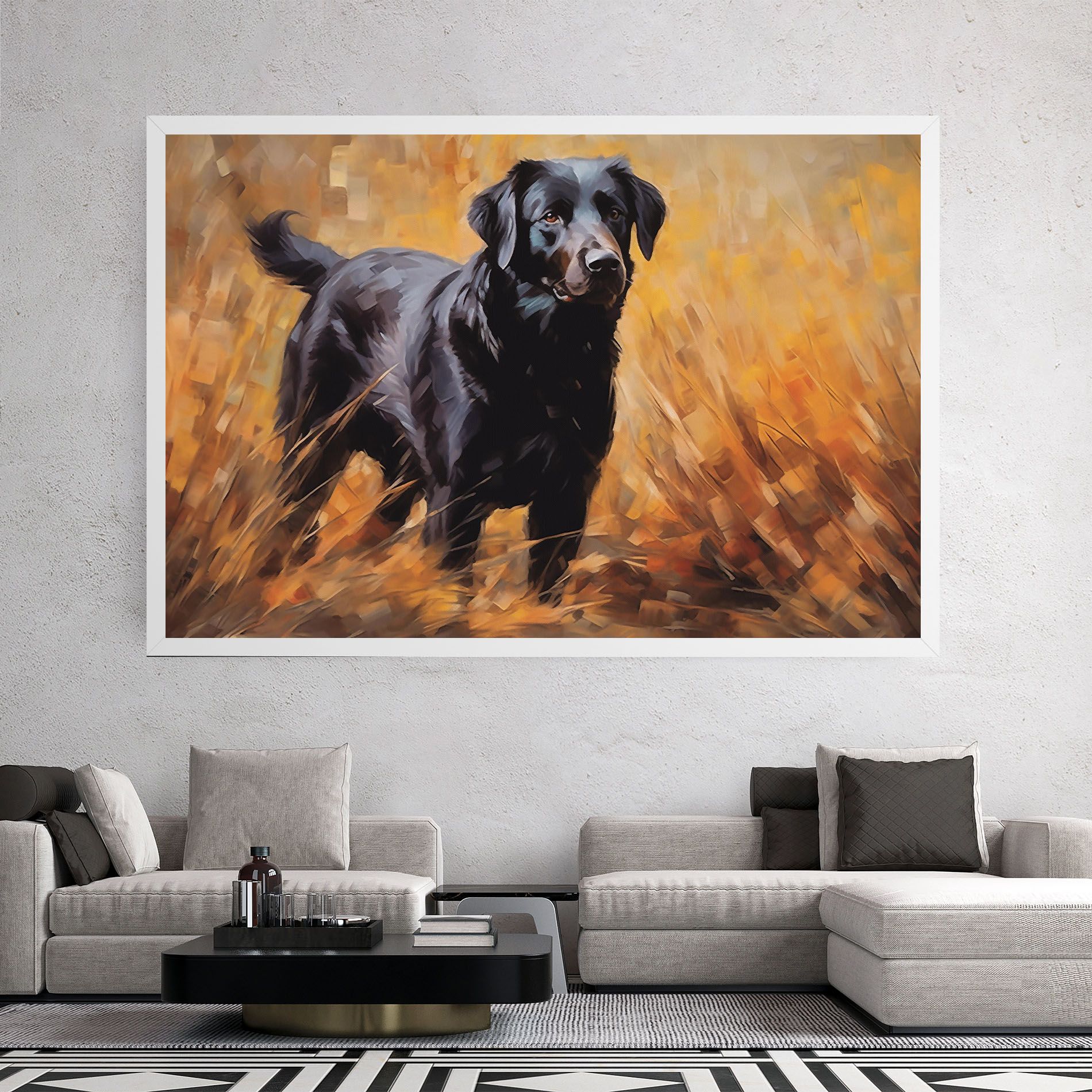Black Pretty Dog mockup 2