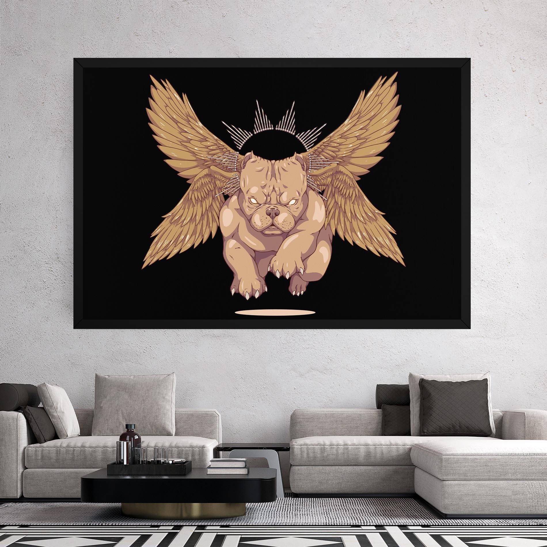 Vászonkép Doggo mockup 2