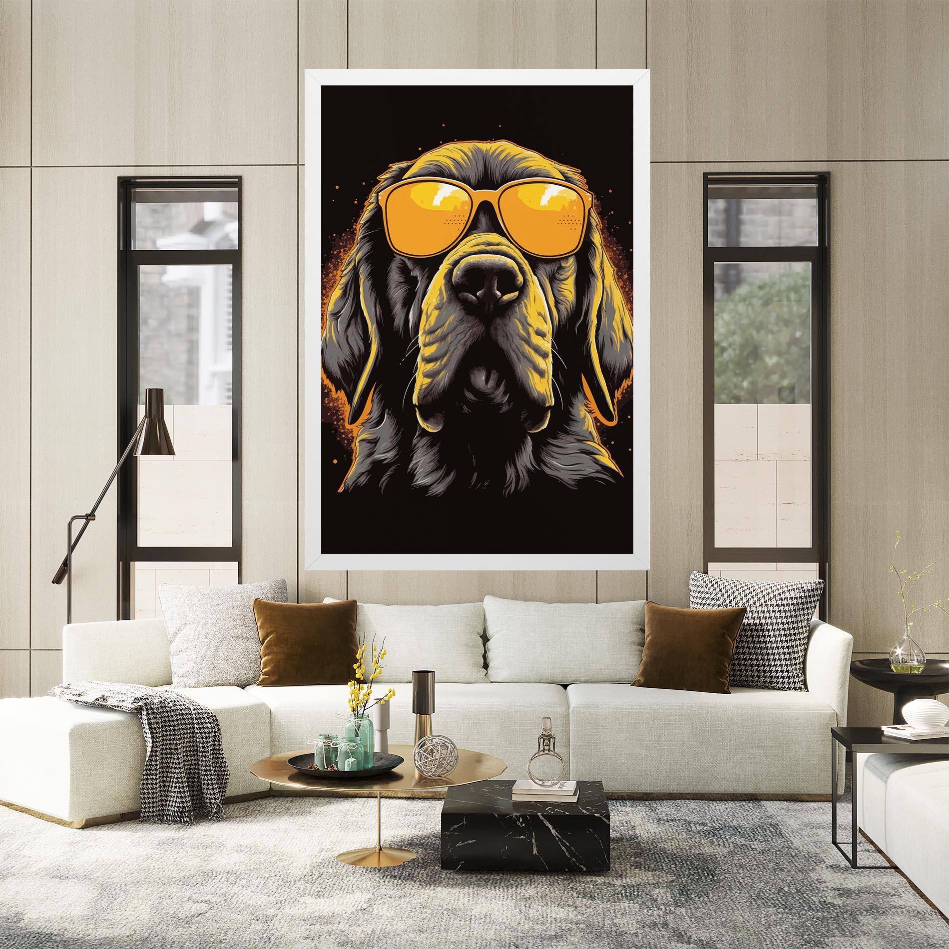 Vászonkép Coolest Dog mockup 2