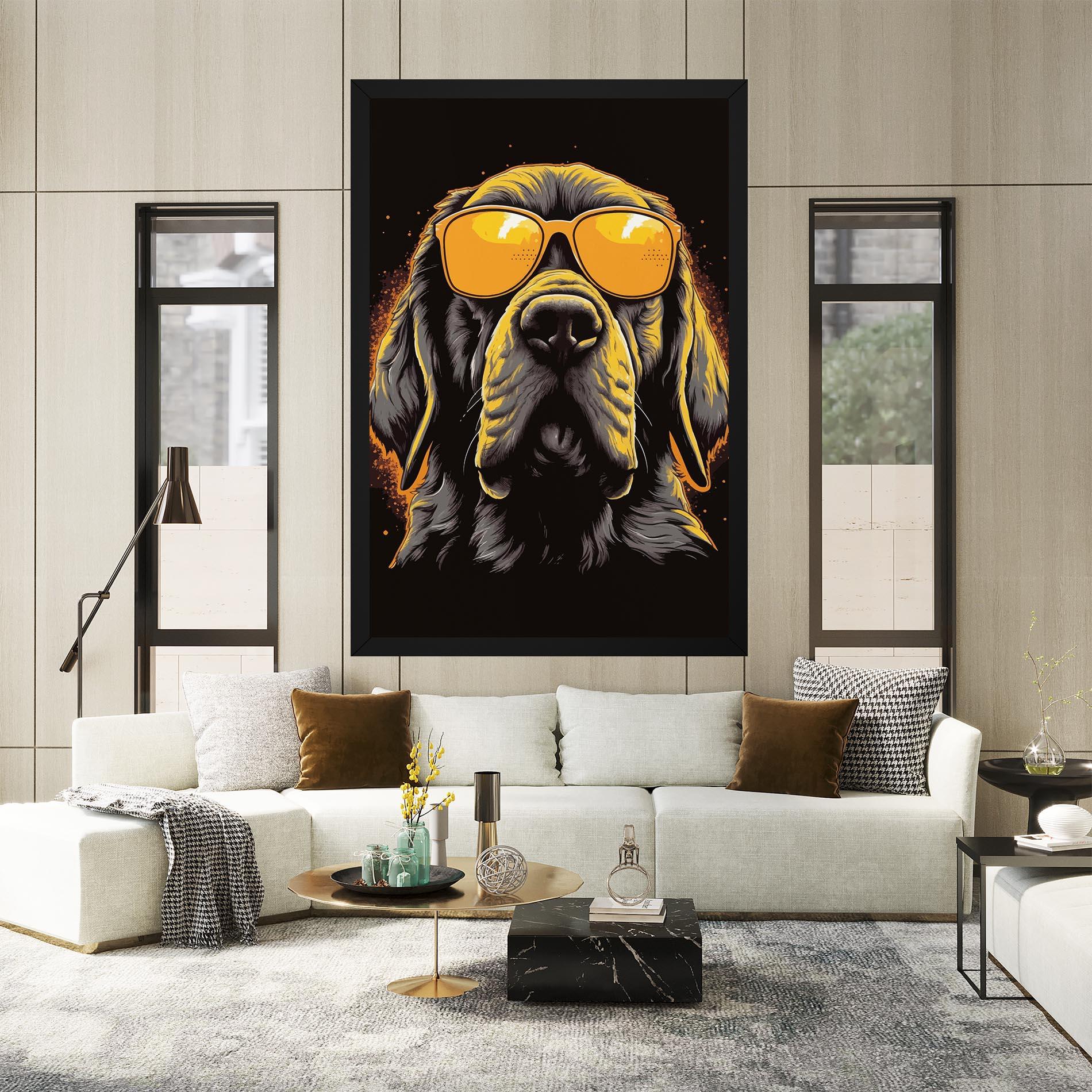 Vászonkép Coolest Dog mockup 2