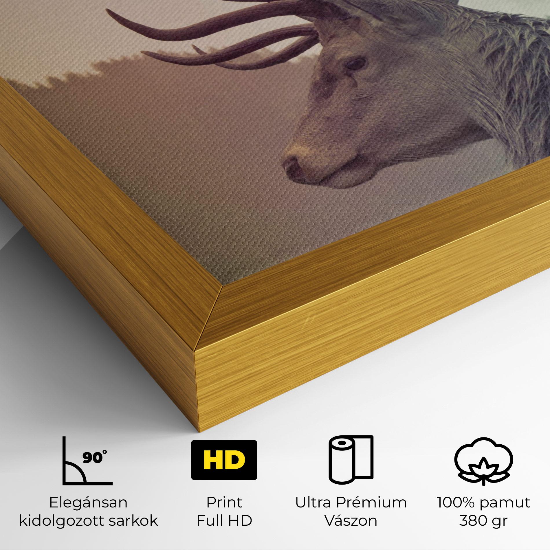 Vászonkép King Of The Forest mockup 4