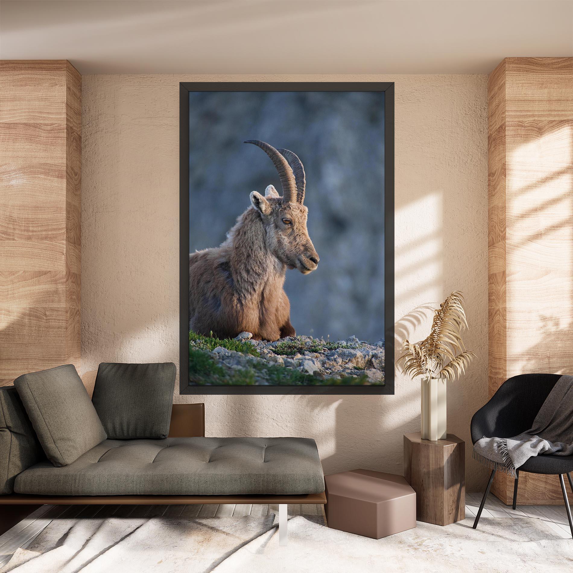 Vászonkép Mountain Goat mockup 8