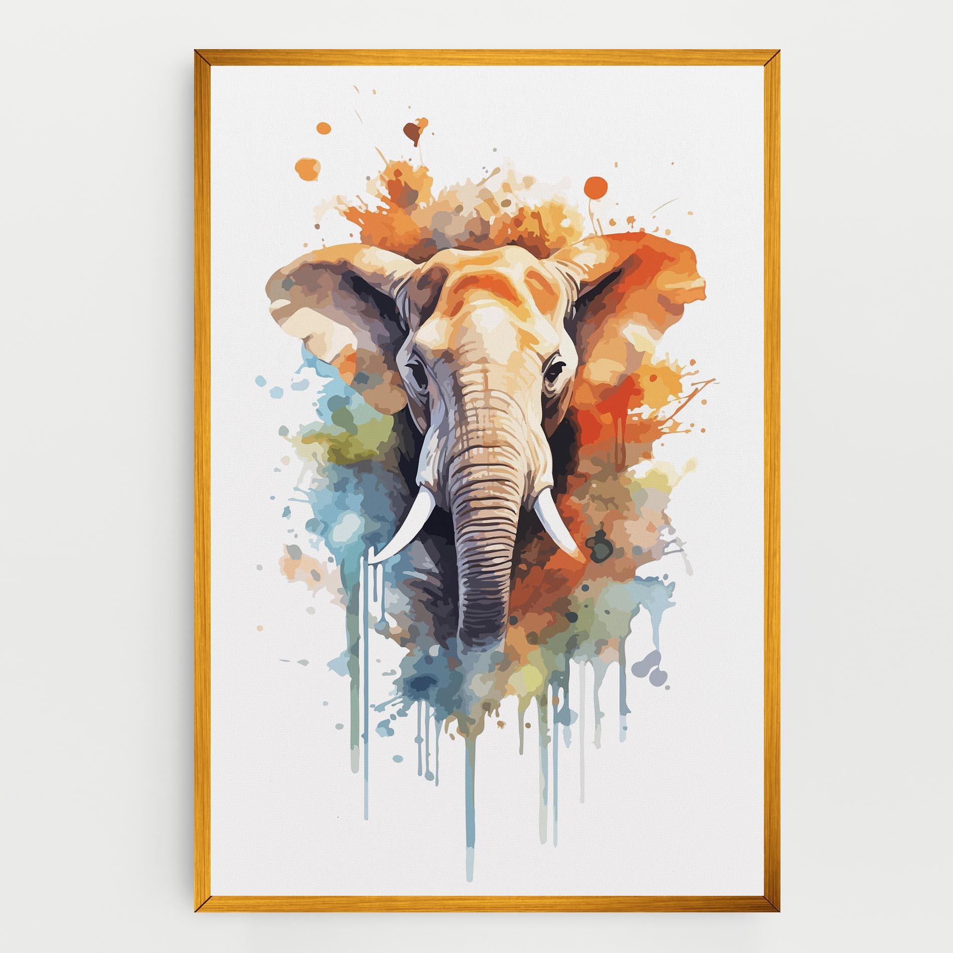 Vászonkép Safari Animal Art mockup 0