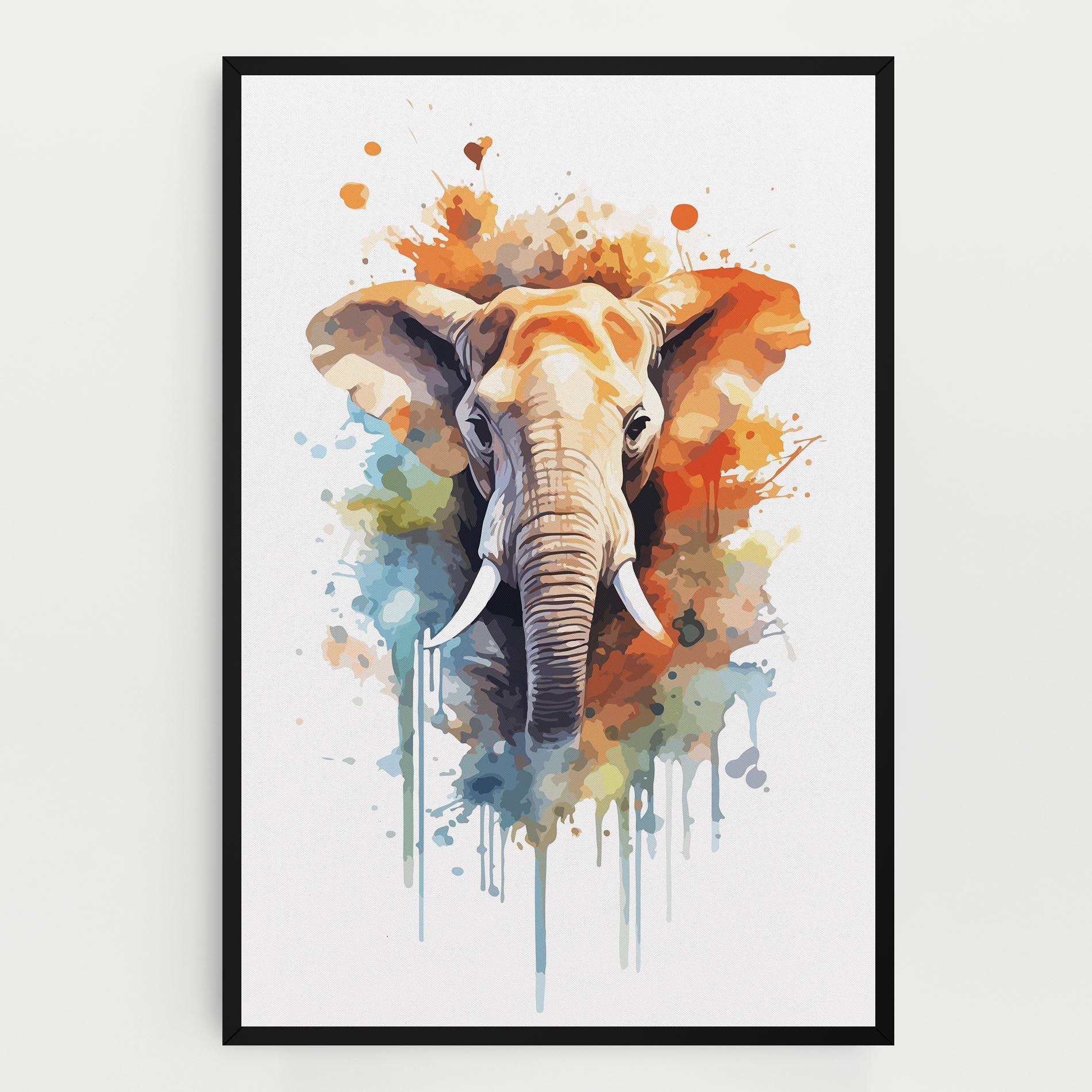 Vászonkép Safari Animal Art mockup 0