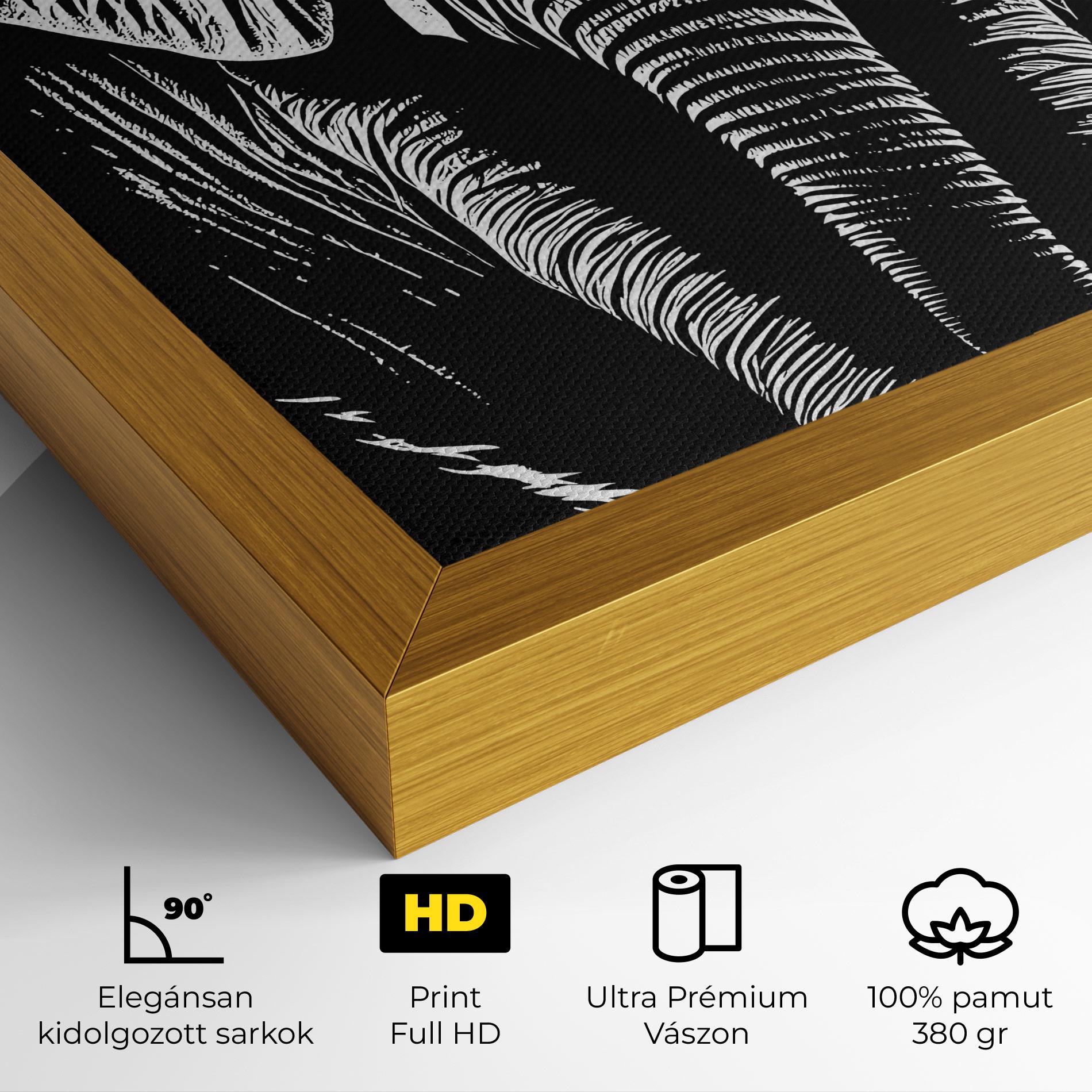 Vászonkép Elephant White Head mockup 4