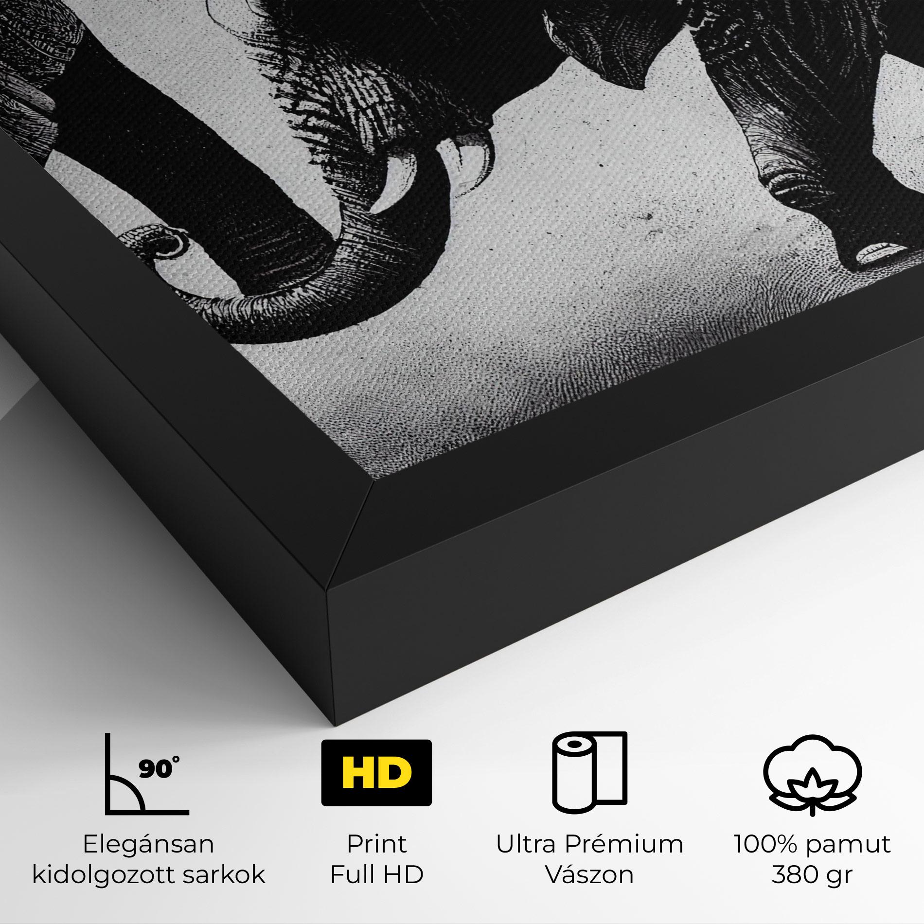 Vászonkép Baby Elephant mockup 4